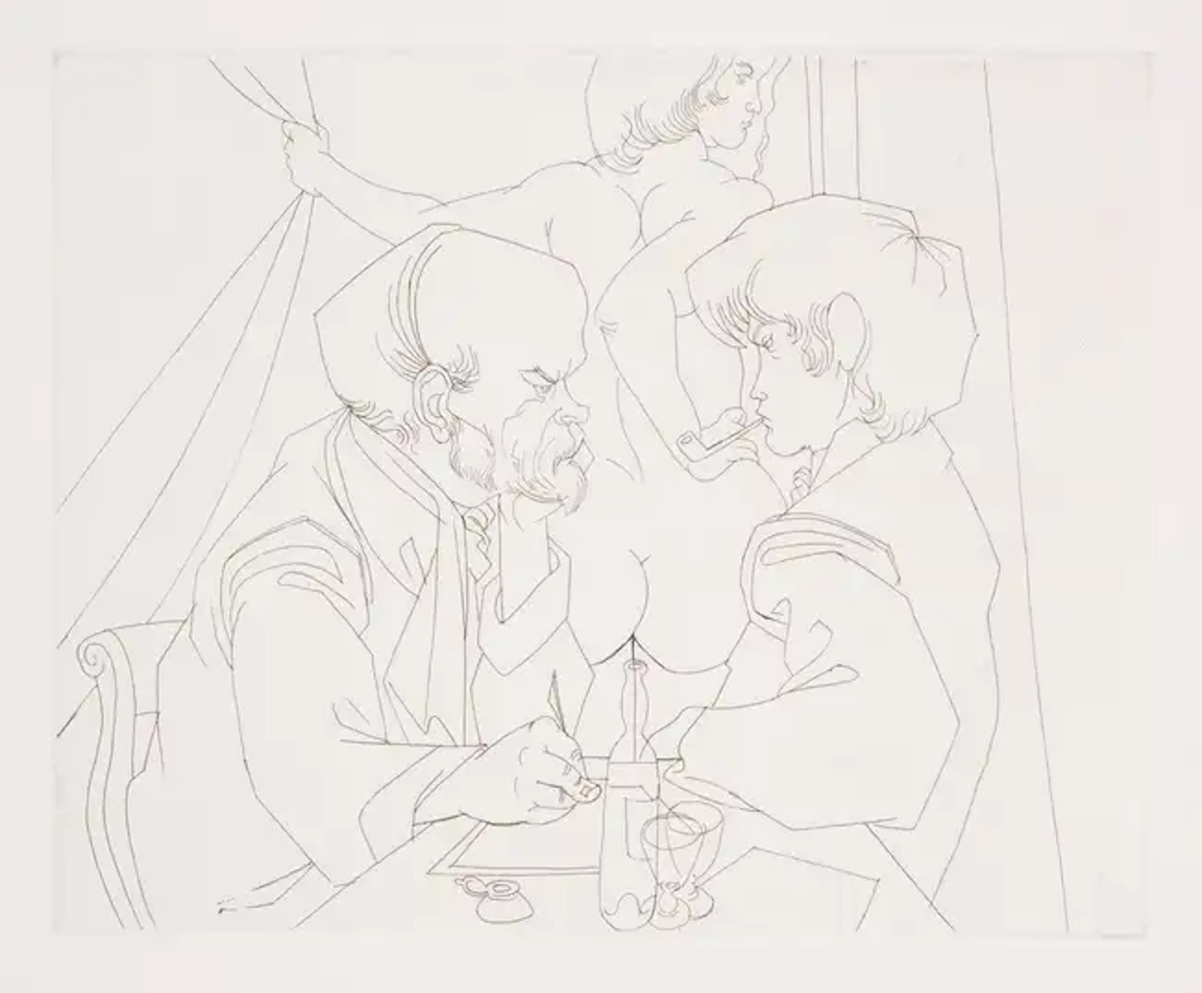 Verlaine (Paul) Femmes/Hombres, one of 85 copies signed by the artist