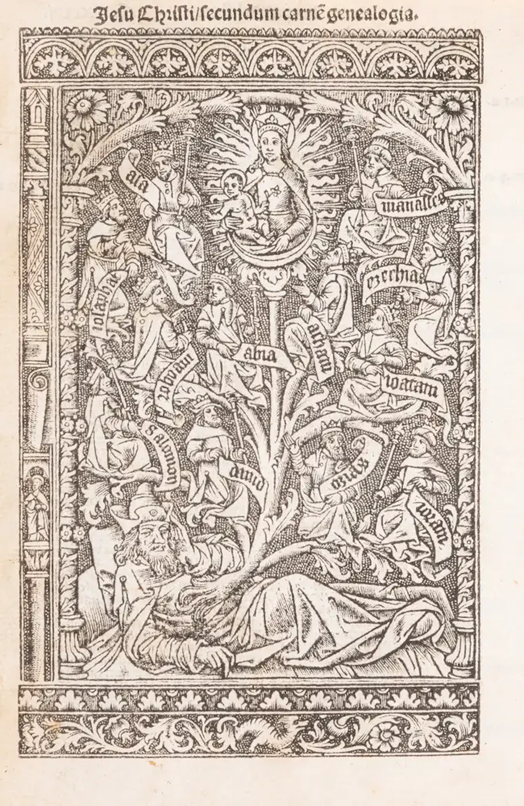 Bible, Latin. Biblia sacra, Paris, apud Yolande Bonhomme, 1534.