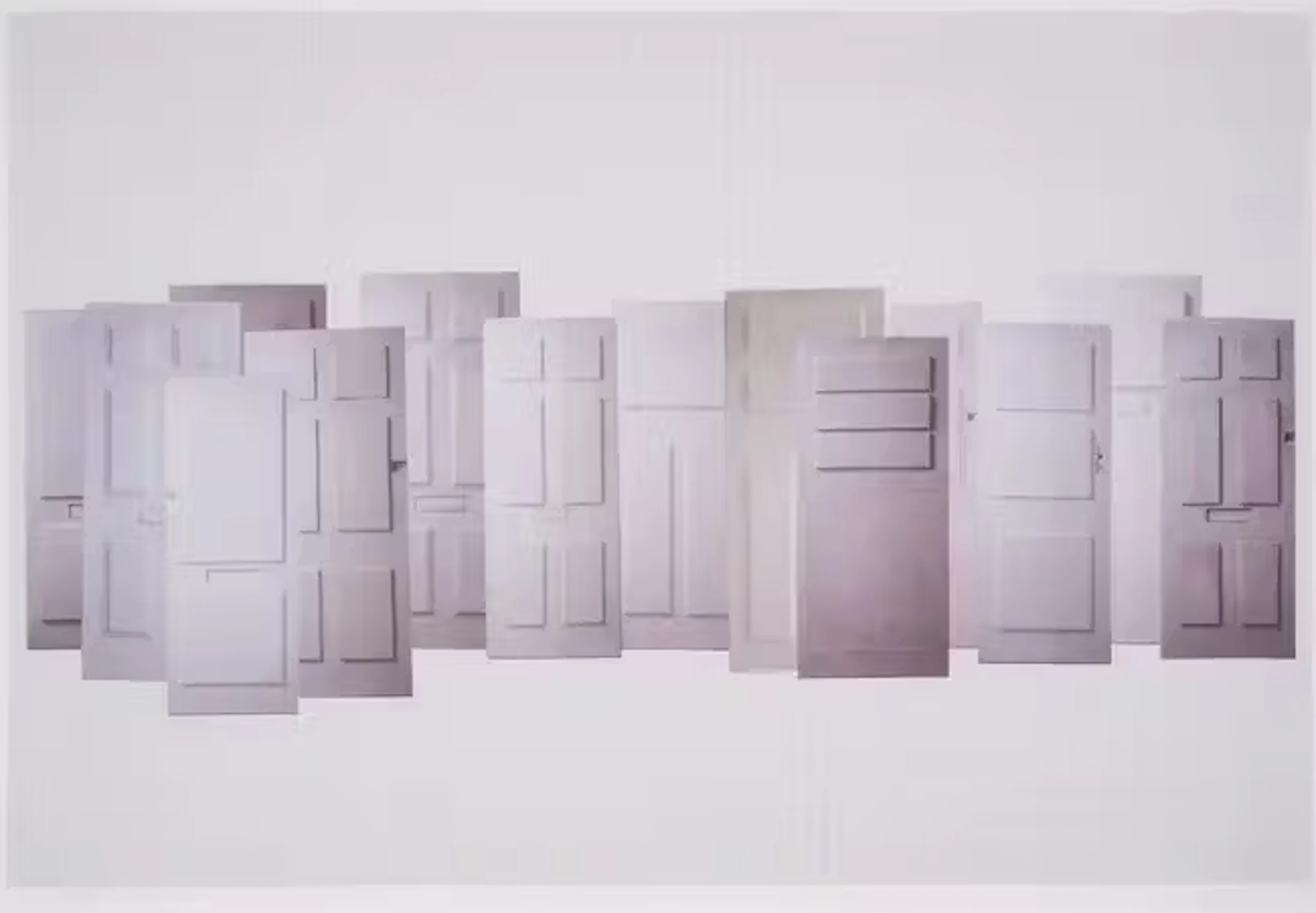 Rachel Whiteread (b.1963) Untitled (Doors)