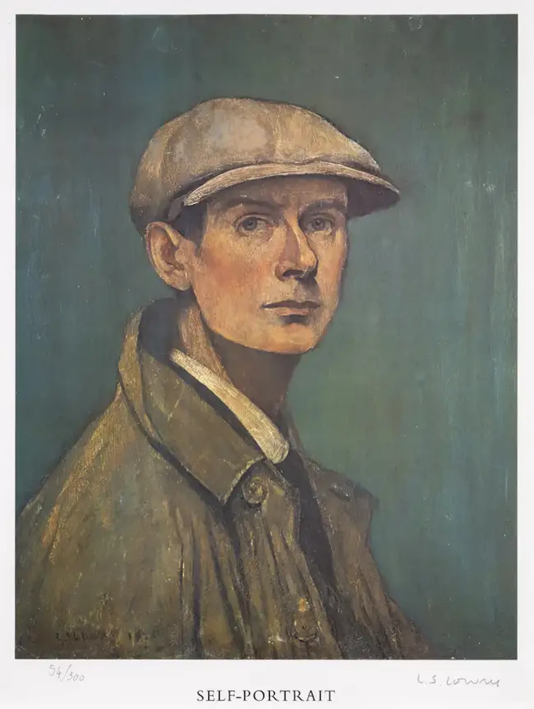 Laurence Stephen Lowry (1887-1976) Self-Portrait