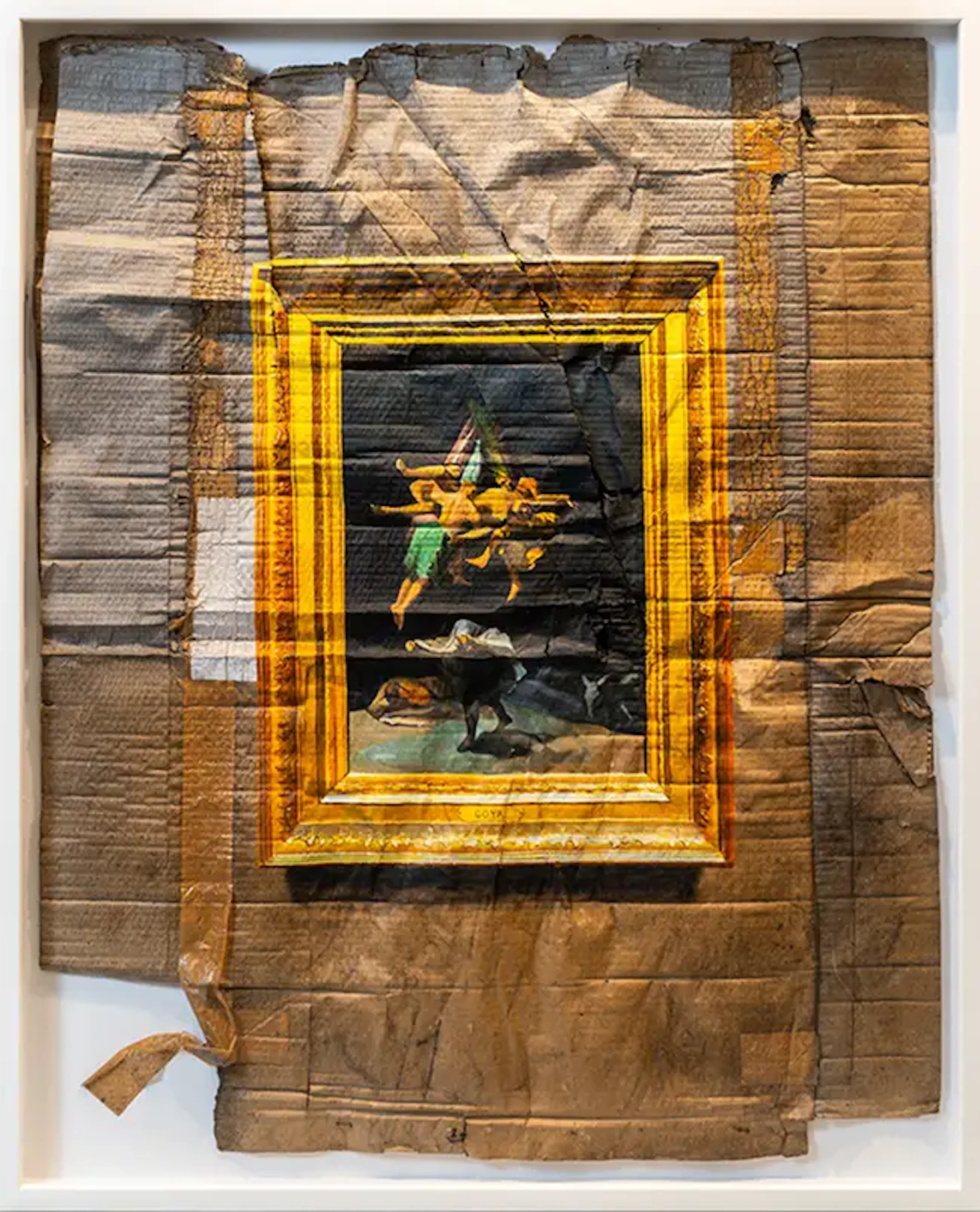 Julio Anaya Cabanding (b.1987) Francisco de Goya - Vuelo de Brujas