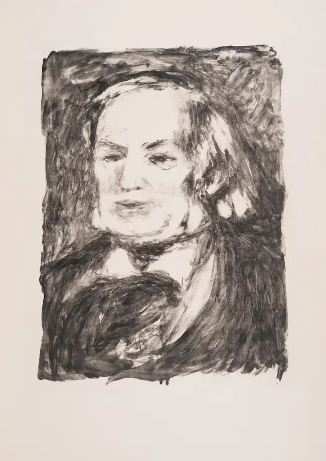Pierre-Auguste Renoir (1841-1919) Richard Wagner (Stella 33, Delteil 33)