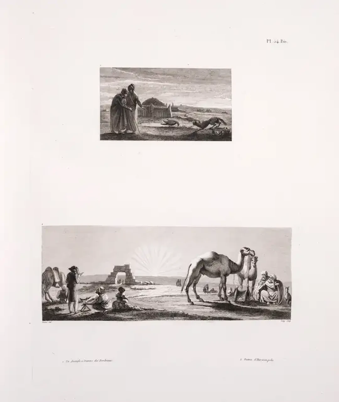 Egypt.- Denon (Dominique Vivant) Voyage dans la Basse et la Haute