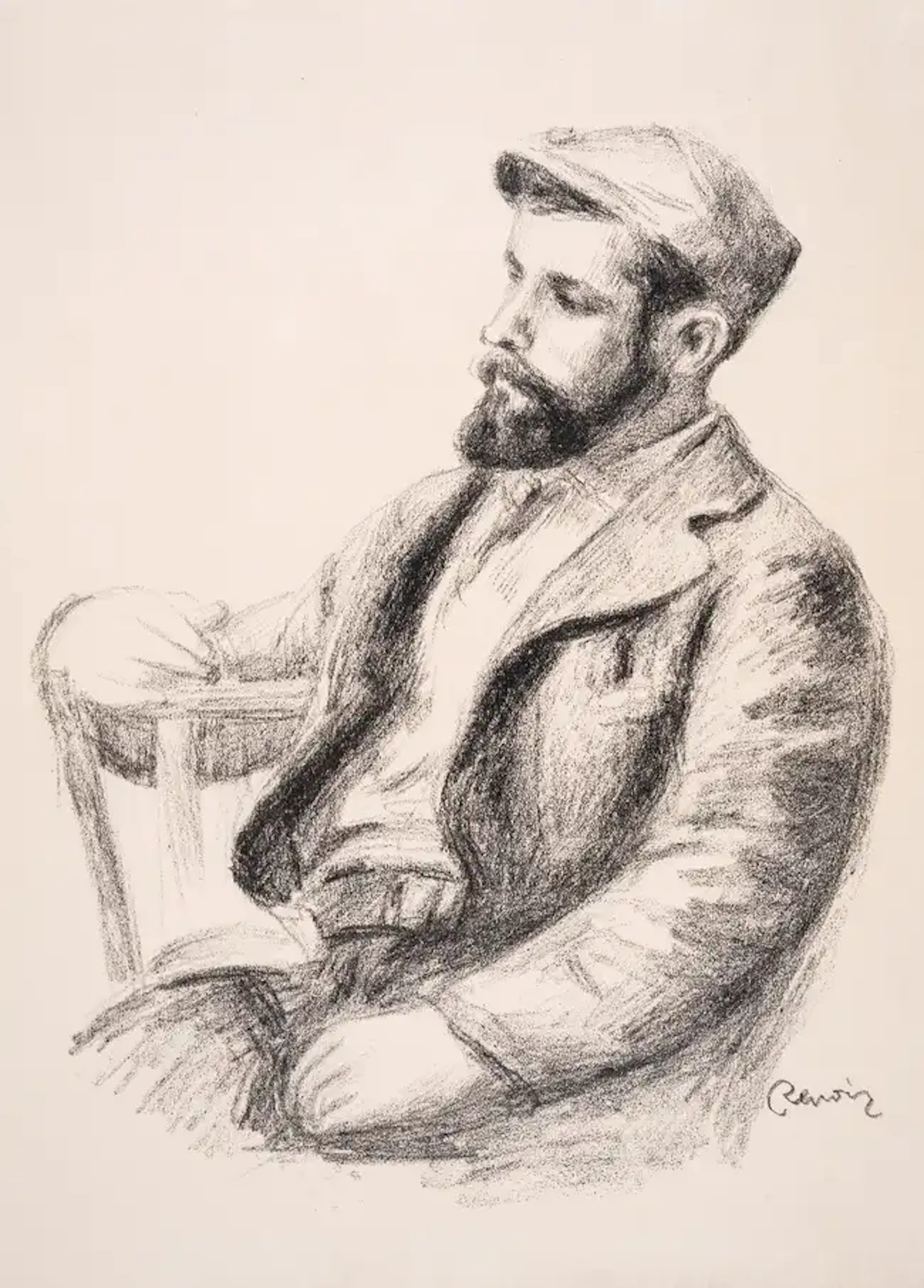 Pierre-Auguste Renoir (1841-1919) Louis Valtat (Delteil 38)