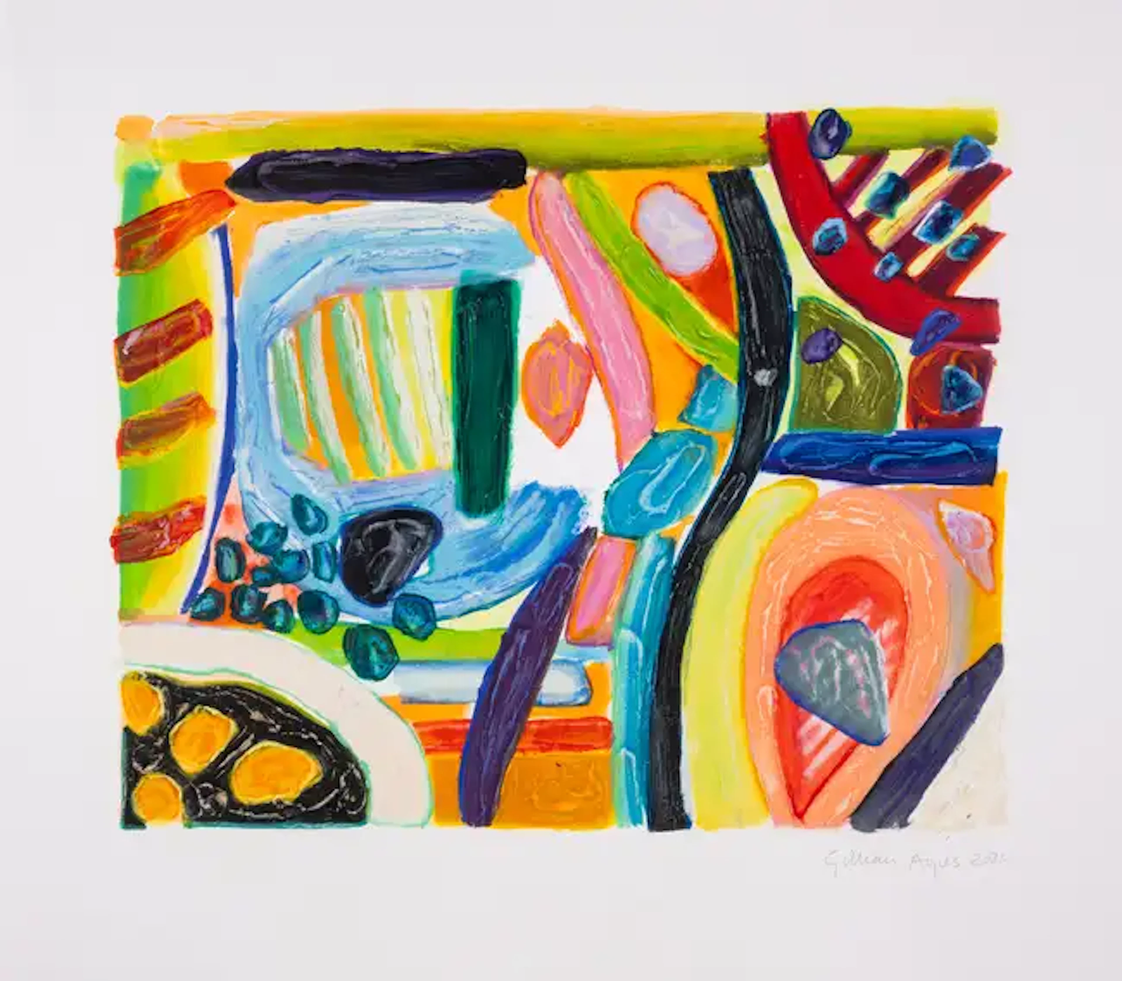 Gillian Ayres (1930-2018) Rombuk (Cristea 12)
