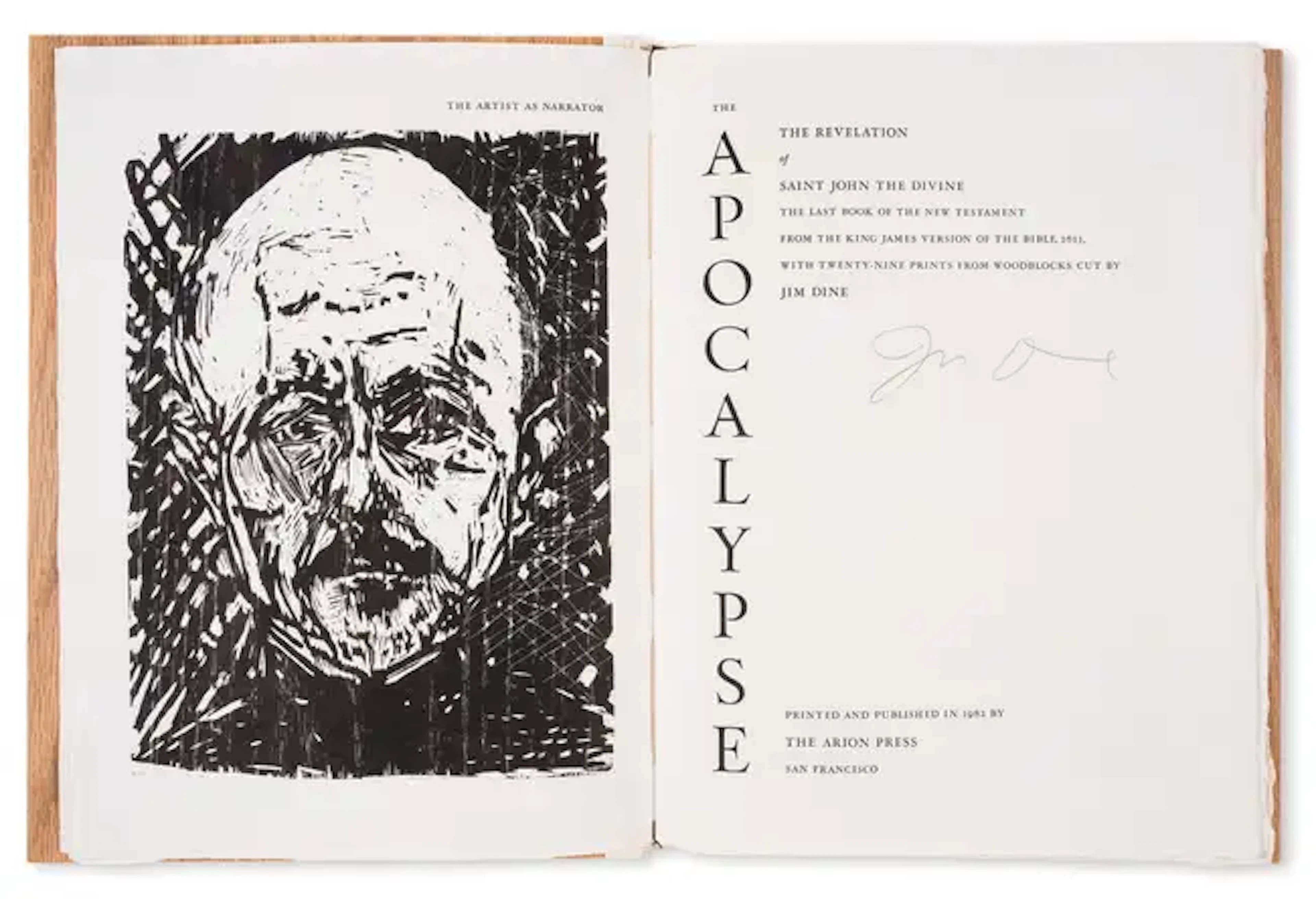Arion Press.- Dine (Jim, artist.) The Apocalypse: the Revelation of