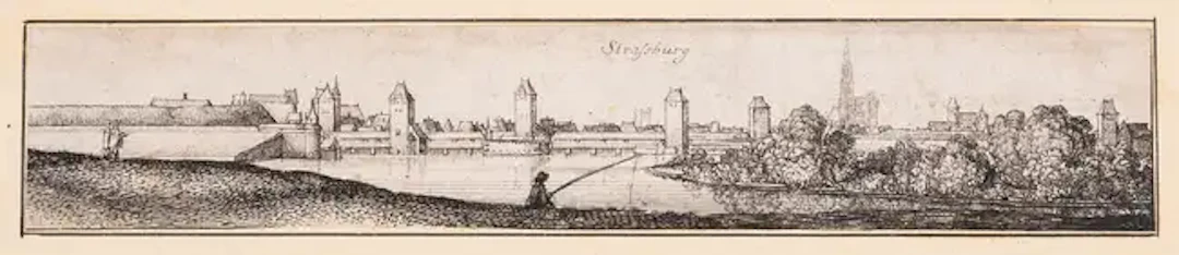 Germany.- Hollar (Wenceslaus) Collection of 15 small views from 'River