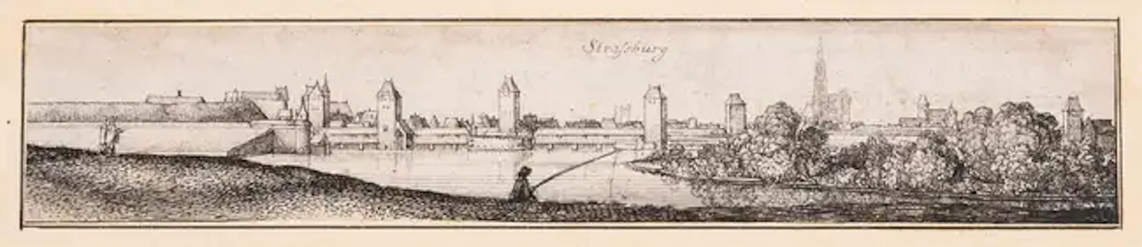 Germany.- Hollar (Wenceslaus) Collection of 15 small views from 'River