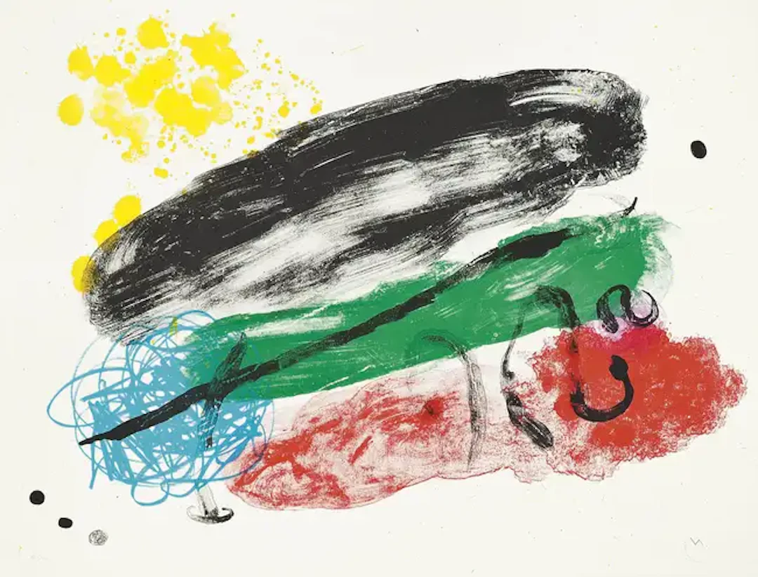 Joan Miró (1893-1983) Plate 16, from Album 19 (Mourlot 259; Cramer 70)