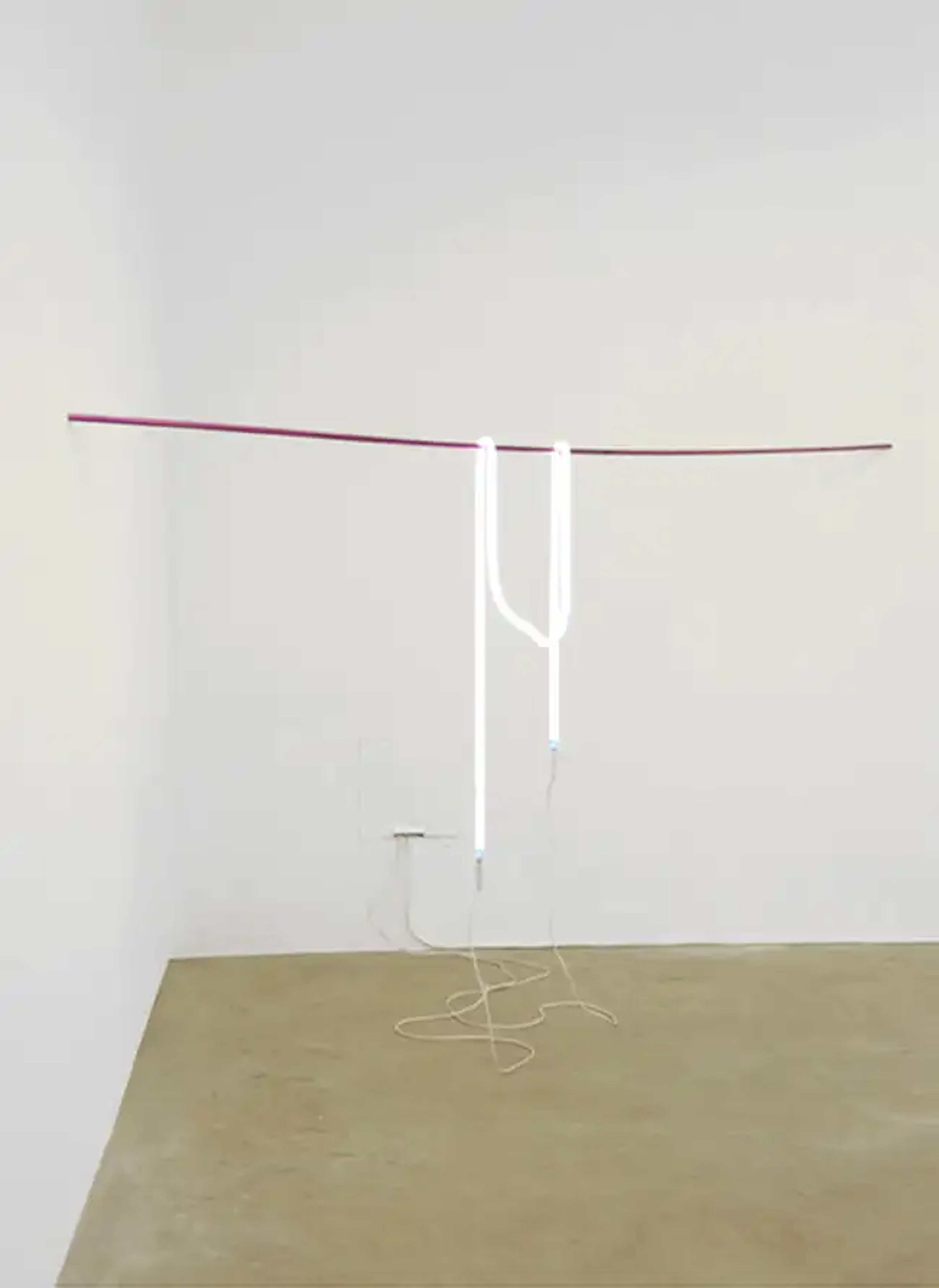 Nina Canell (b.1979) Heat Hang
