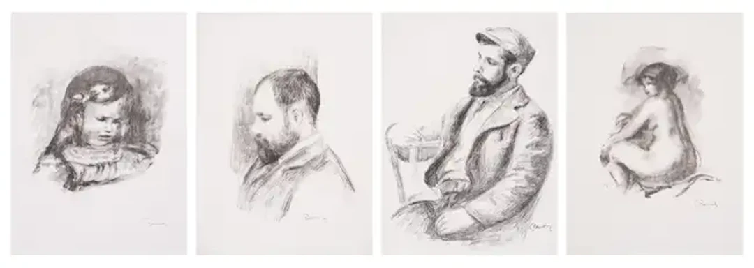 Pierre-Auguste Renoir (1841-1919) L'Album des Douze Lithographies