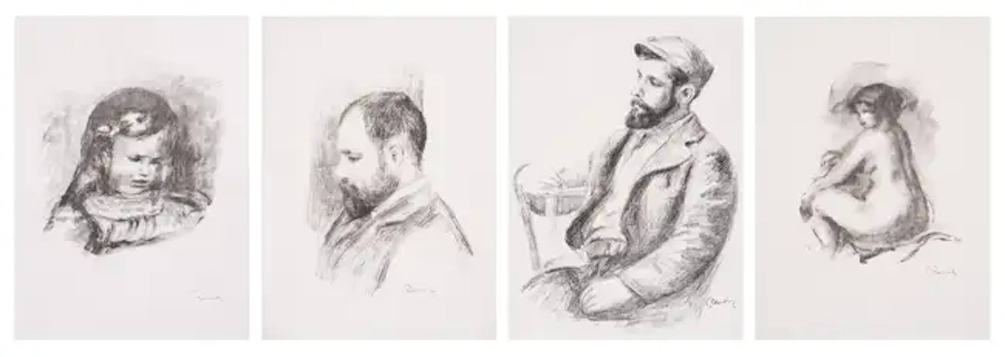 Pierre-Auguste Renoir (1841-1919) L'Album des Douze Lithographies