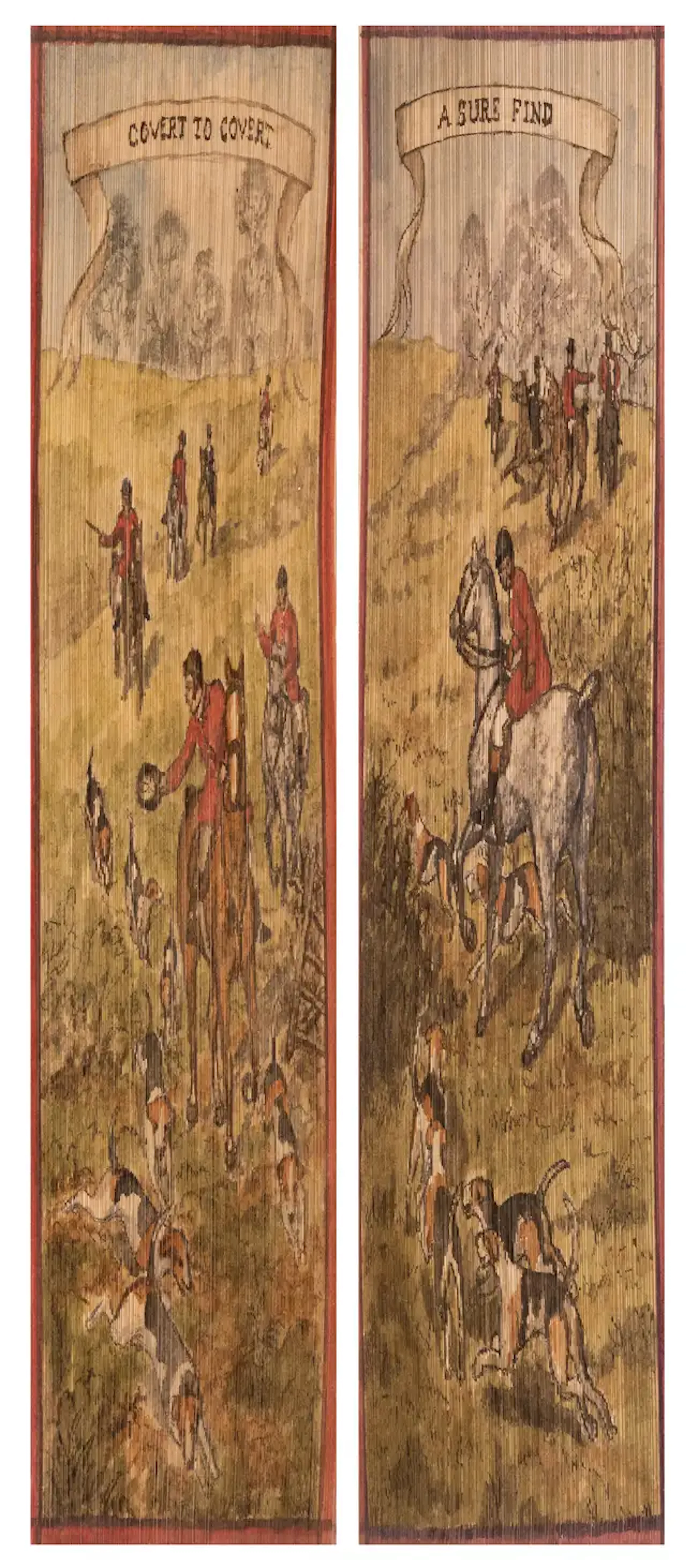 Fore-Edge painting.- Hunting.- Southgate (Henry) Many Thoughts of