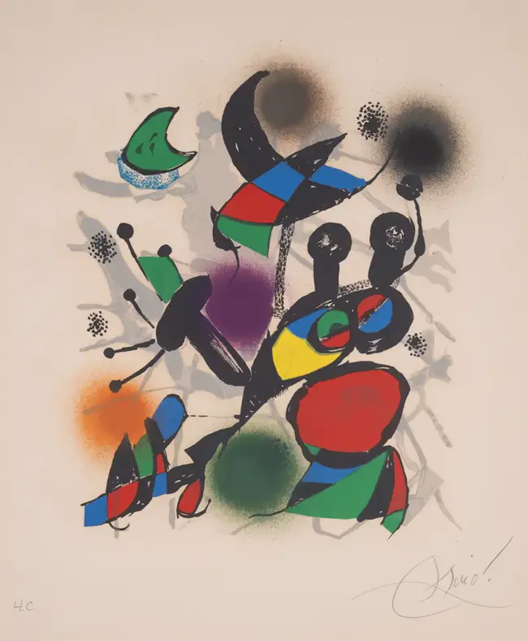 Joan Miró (1893-1983) Untitled, from Lithographe III (Mourlot 1114; Cramer 230)