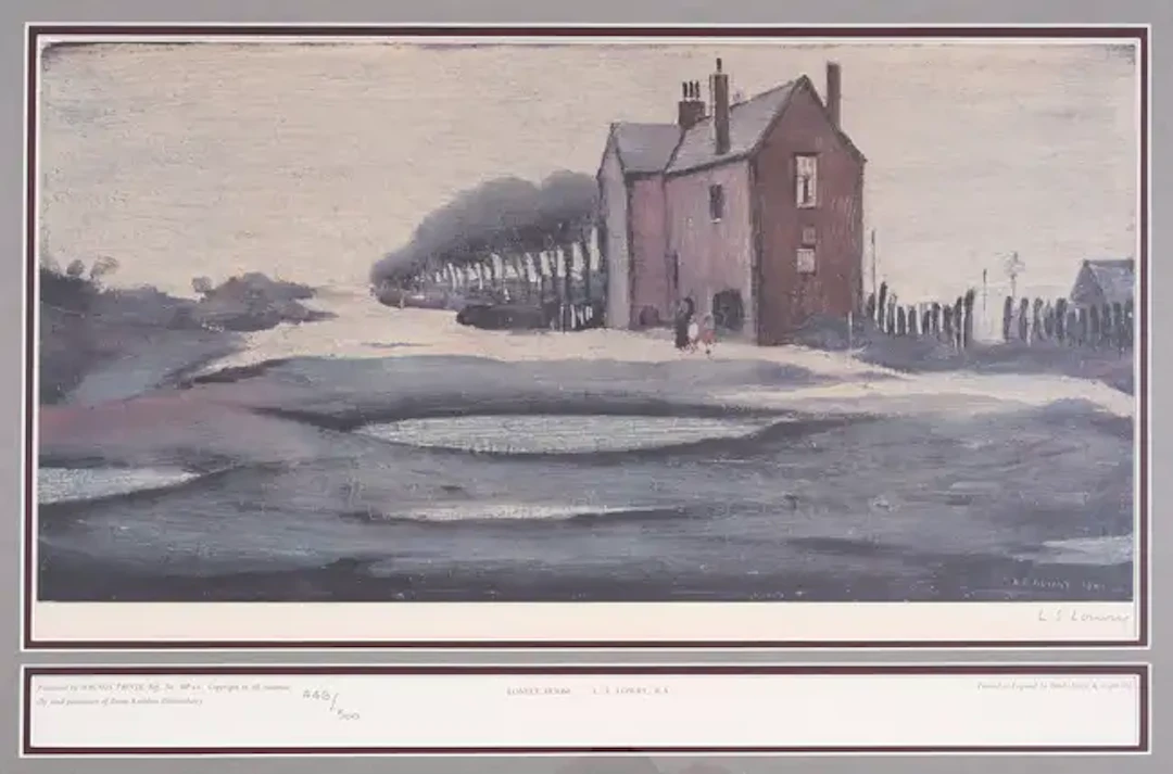 Laurence Stephen Lowry (1887-1976) Lonely House