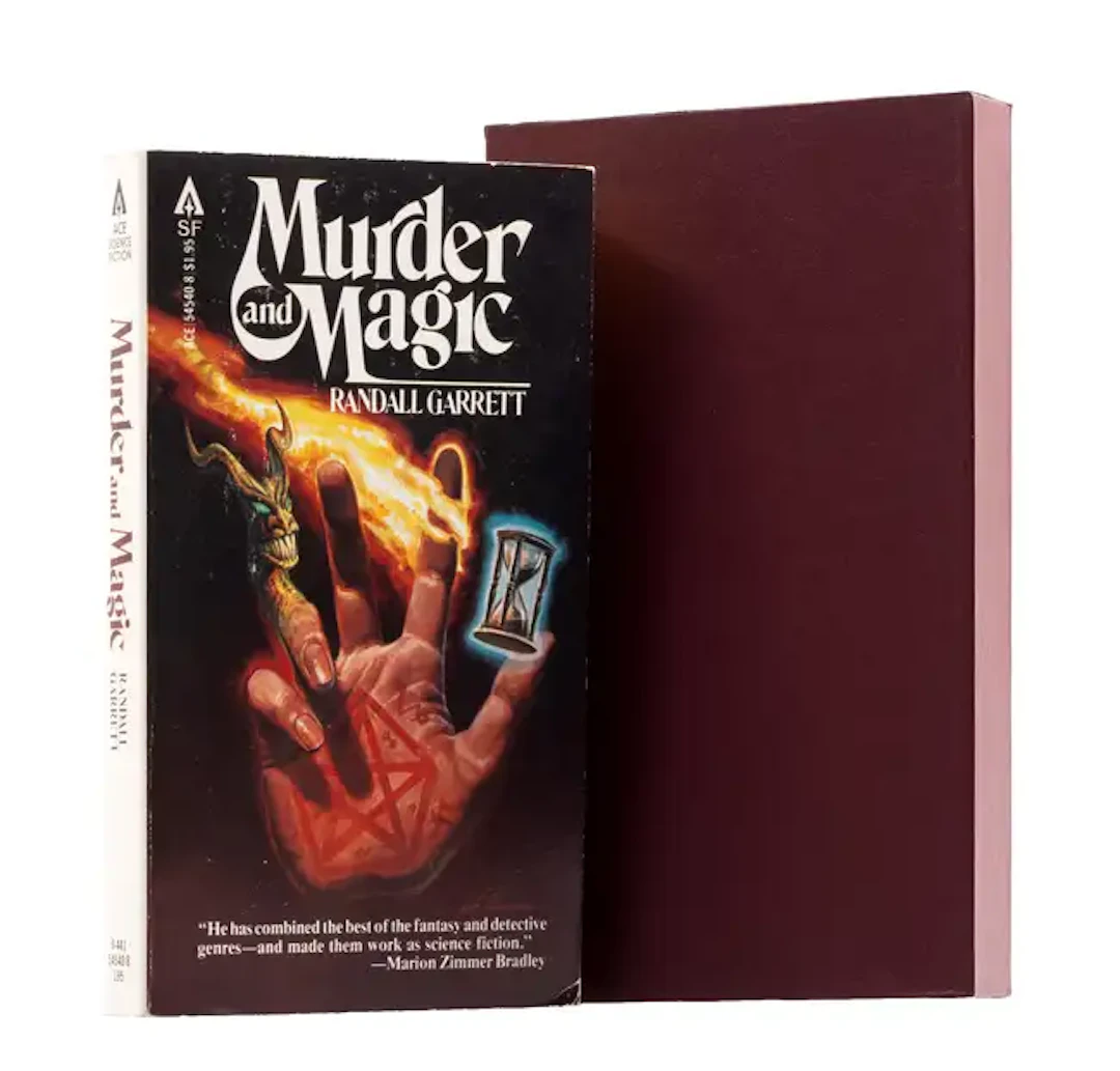 Garrett (Randall) Murder and Magic, first edition, signed and inscribed