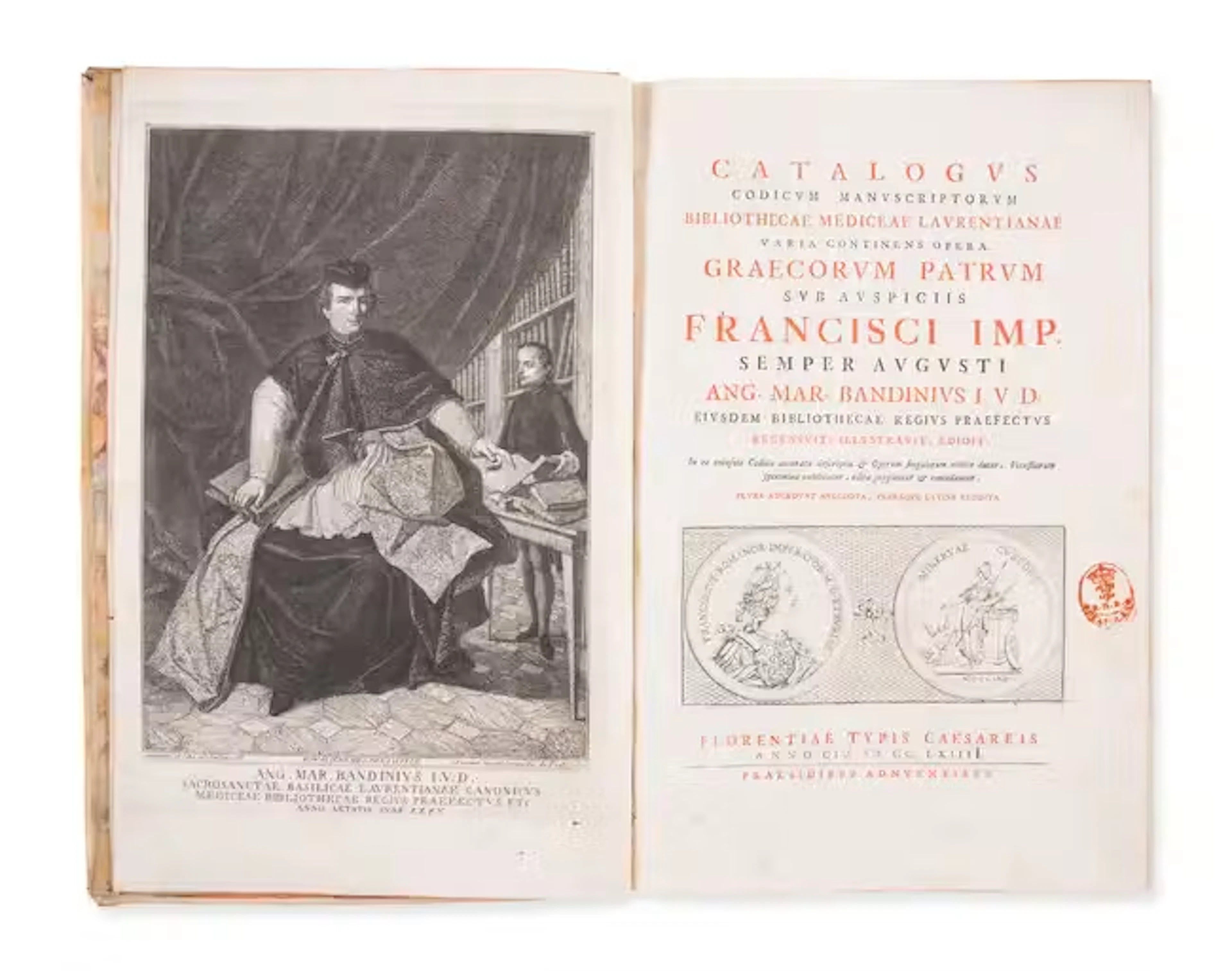 Bandini (Angelo Maria) Catalogus Codicum Manuscriptorum Bibliothecae