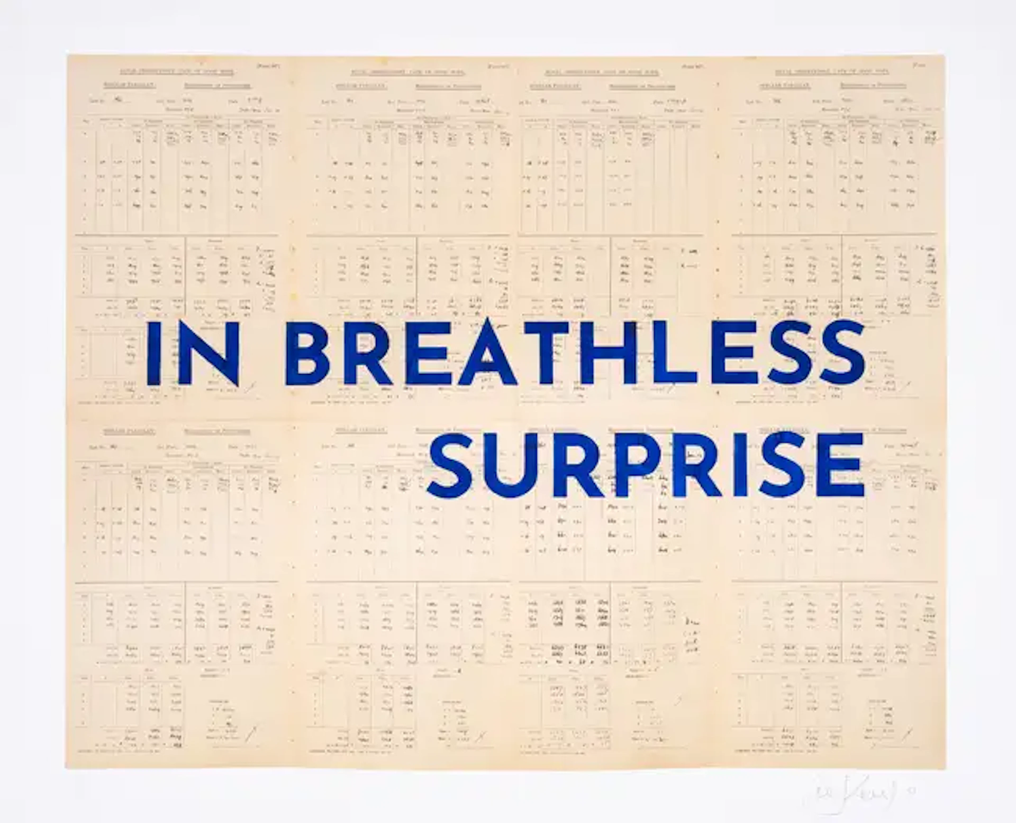 William Kentridge (b.1955) In Breathless Surprise