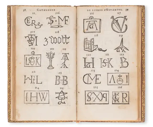 Marolles (Michel de) Catalogue de Livres d'Estampes et de Figures