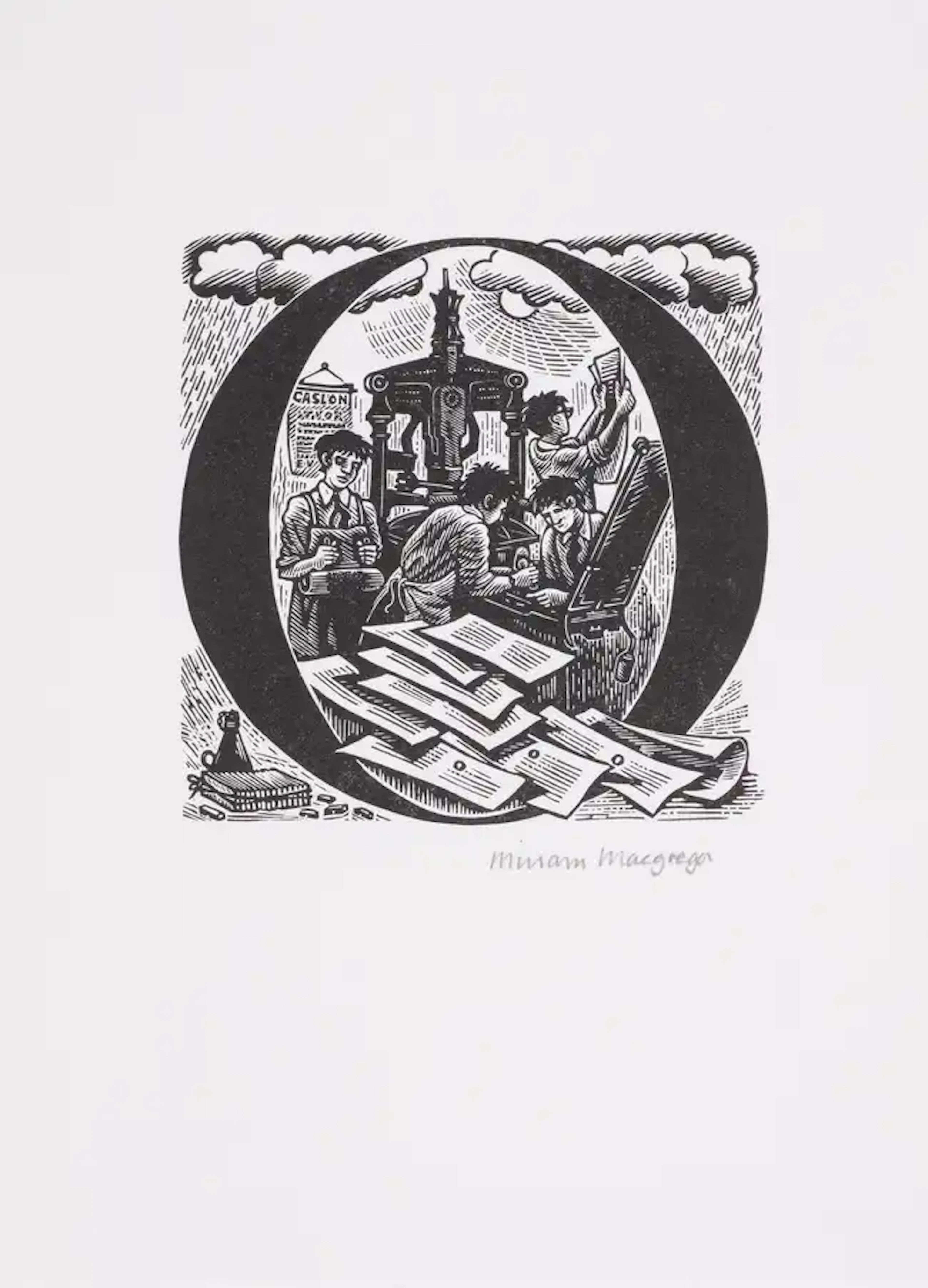 Whittington Press.- Randle (John) One Rainy Day, one of 100 copies
