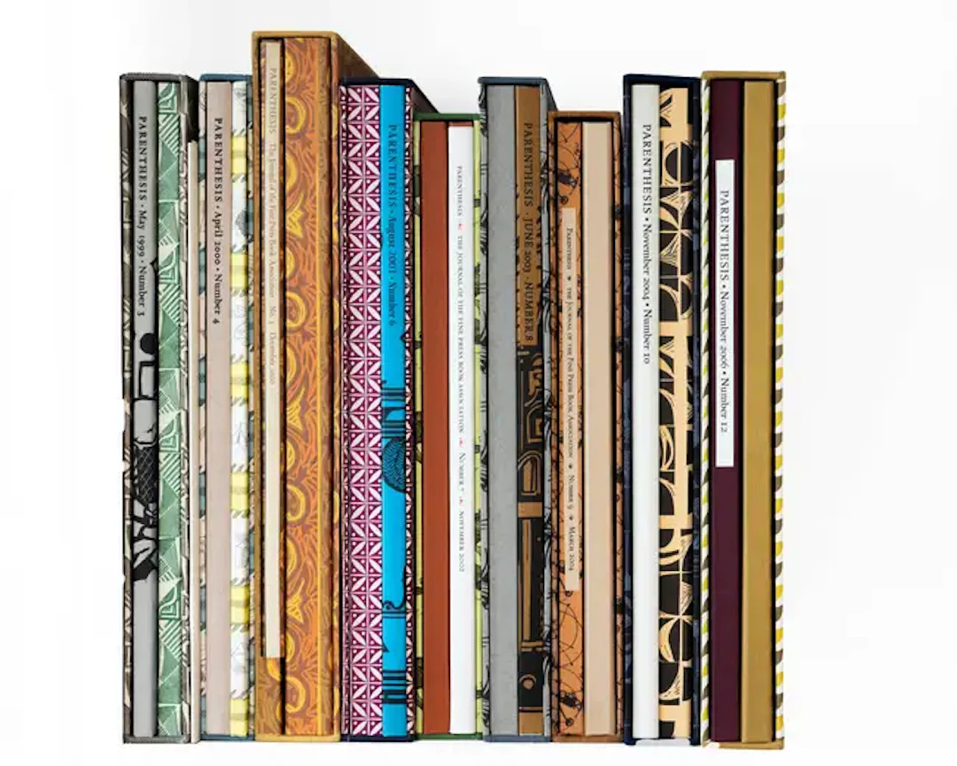 Parenthesis: The Journal of the Fine Press Book Association, 9 vol.