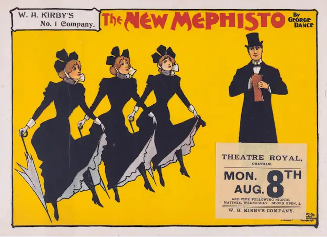 Theatre.- Dance (George) The New Mephisto and The Cingalee posters