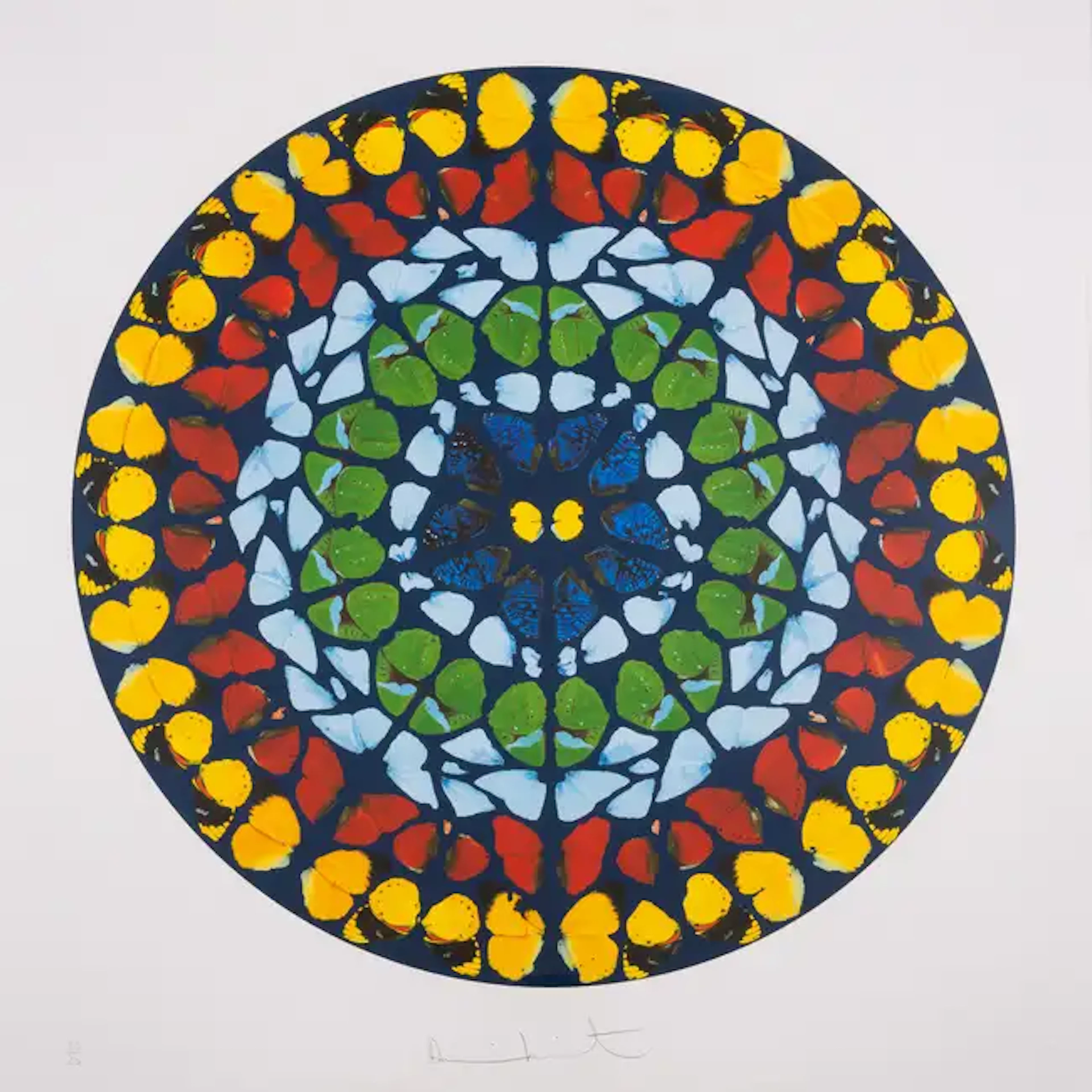 Damien Hirst (b.1965) Psalm Print: Quare Fremuerunt Gentes?
