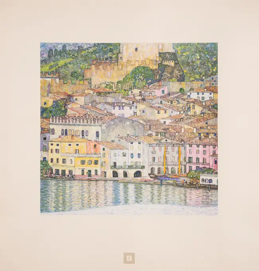 Gustav Klimt (1862-1918) Malcesine am Gardasee, from Eine Nachlese
