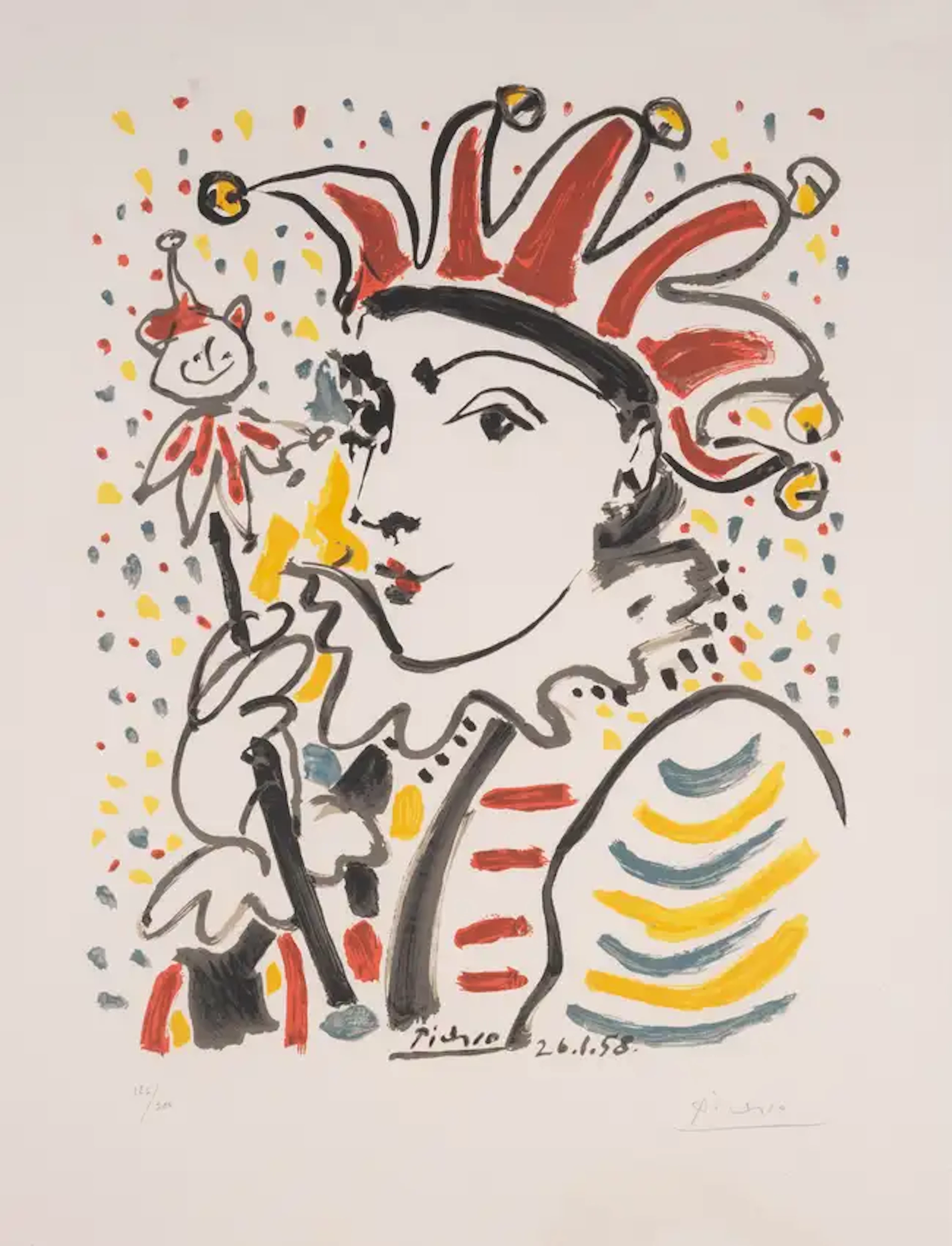 Pablo Picasso (1881-1973) after. La Folie
