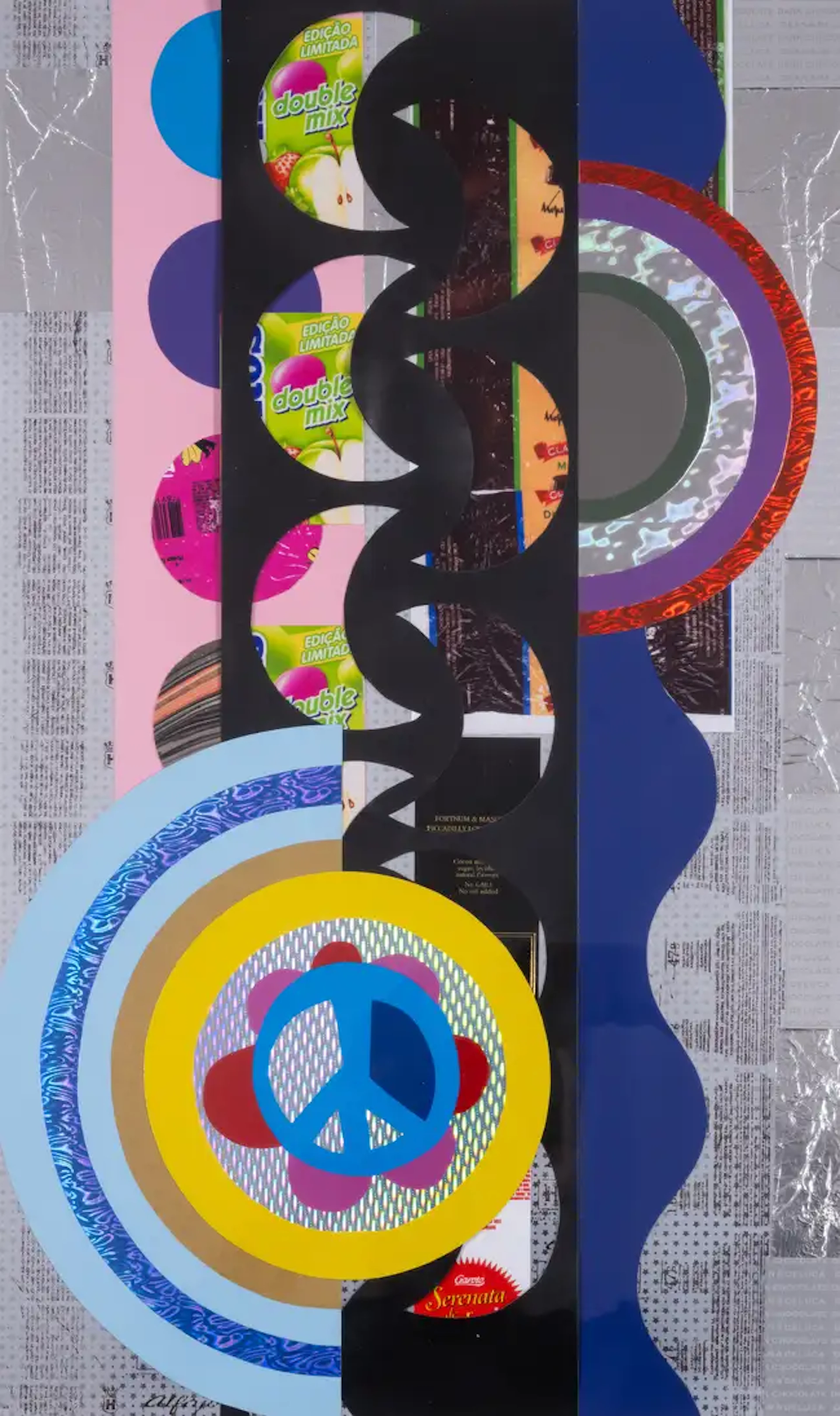 Beatriz Milhazes (b.1960) Ova Rosa