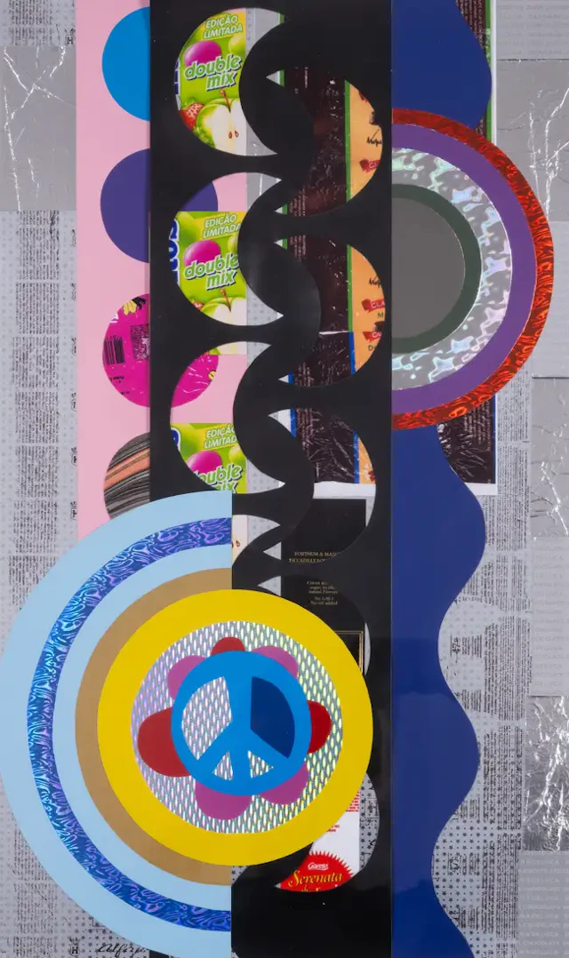 Beatriz Milhazes (b.1960) Ova Rosa