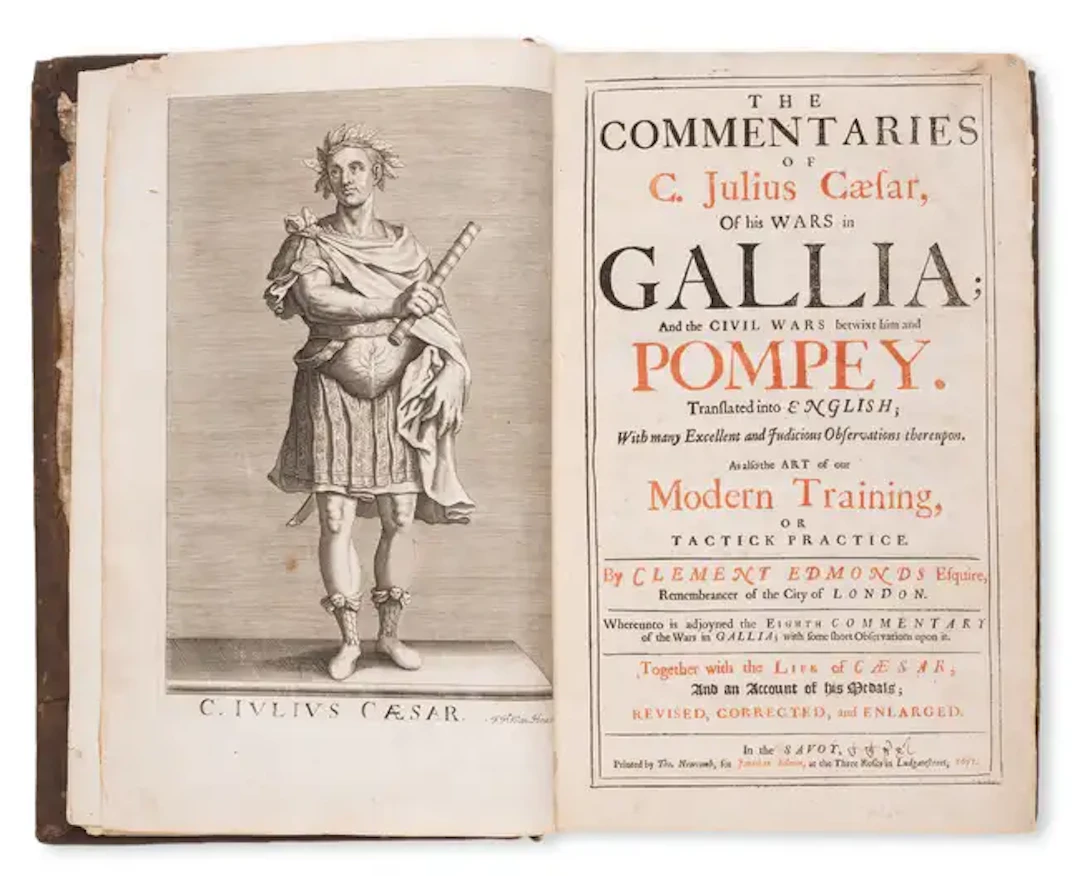 Caesar (Gaius Julius) The Commentaries... of his Wars in Gallia; and