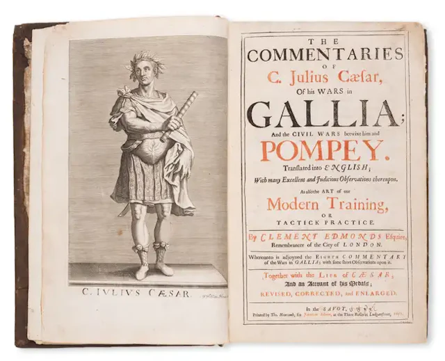 Caesar (Gaius Julius) The Commentaries... of his Wars in Gallia; and