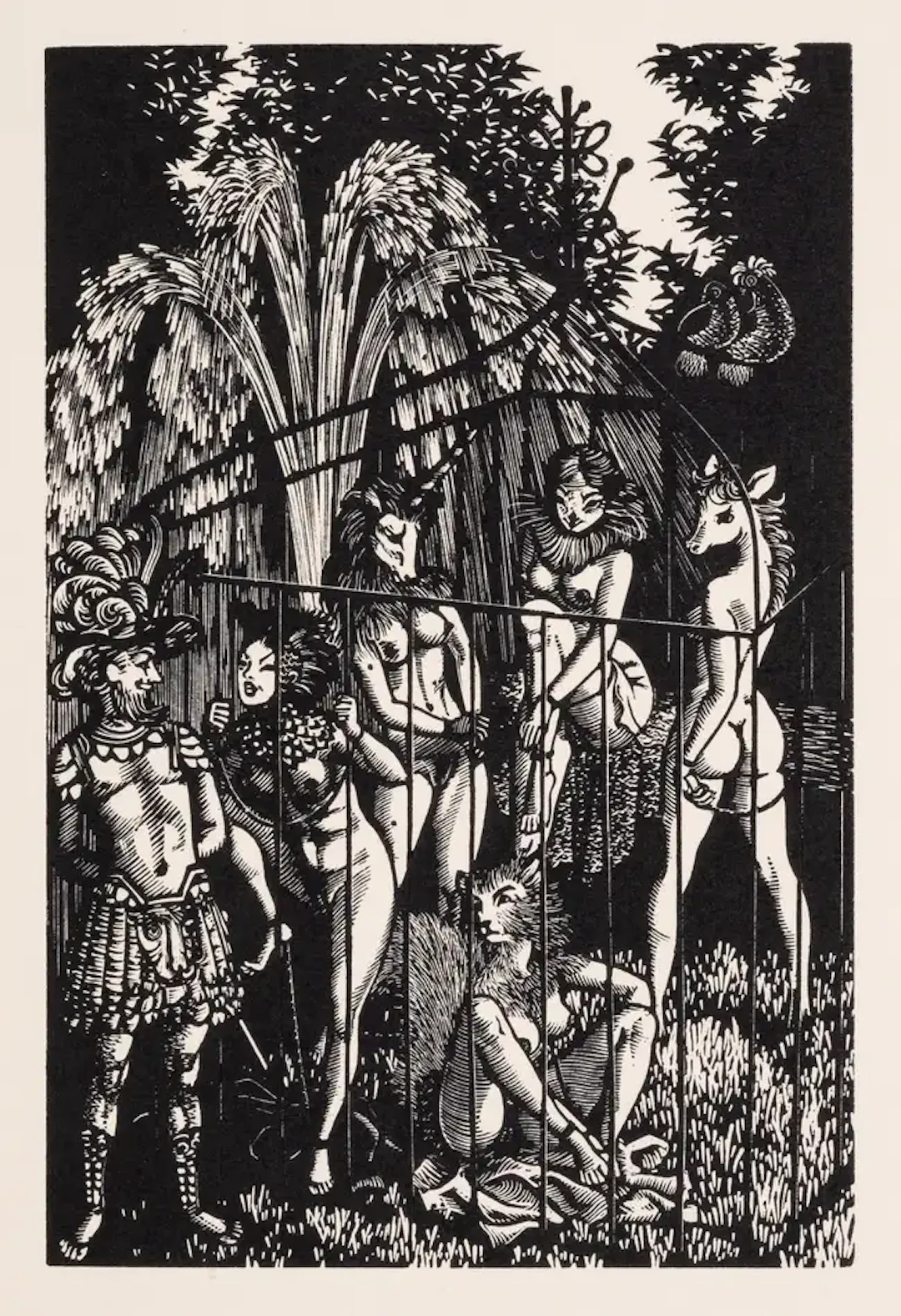 Golden Cockerel Press.- Browne (William) Circe and Ulysses, one of