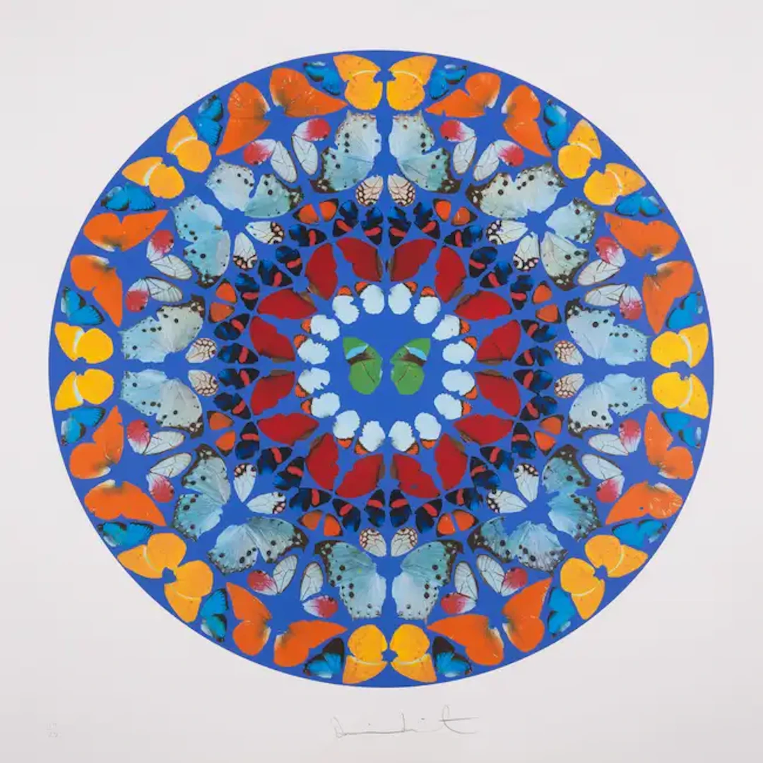 Damien Hirst (b.1965) Psalm Print: Domino Confido