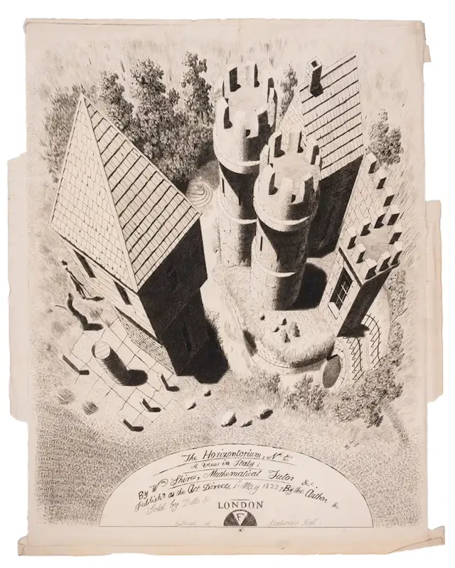 William Shires (1780-1858) The Horizontorium, No. [?], A View in Italy...