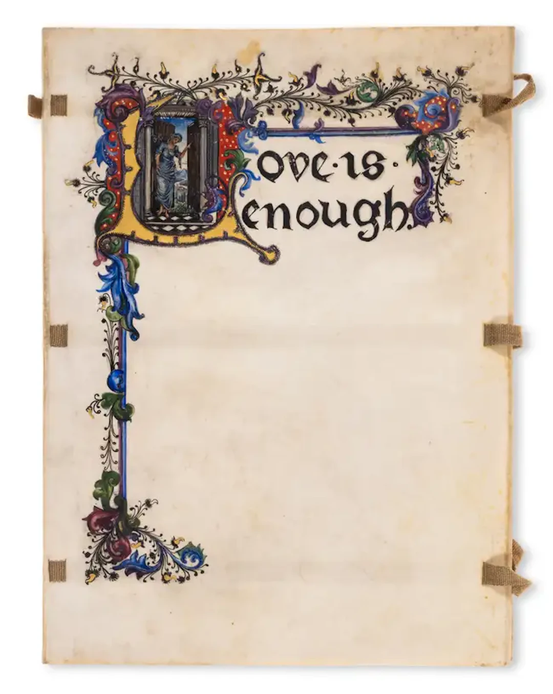 Kelmscott Press.- Morris (William) Love is Enough or The Freeing of