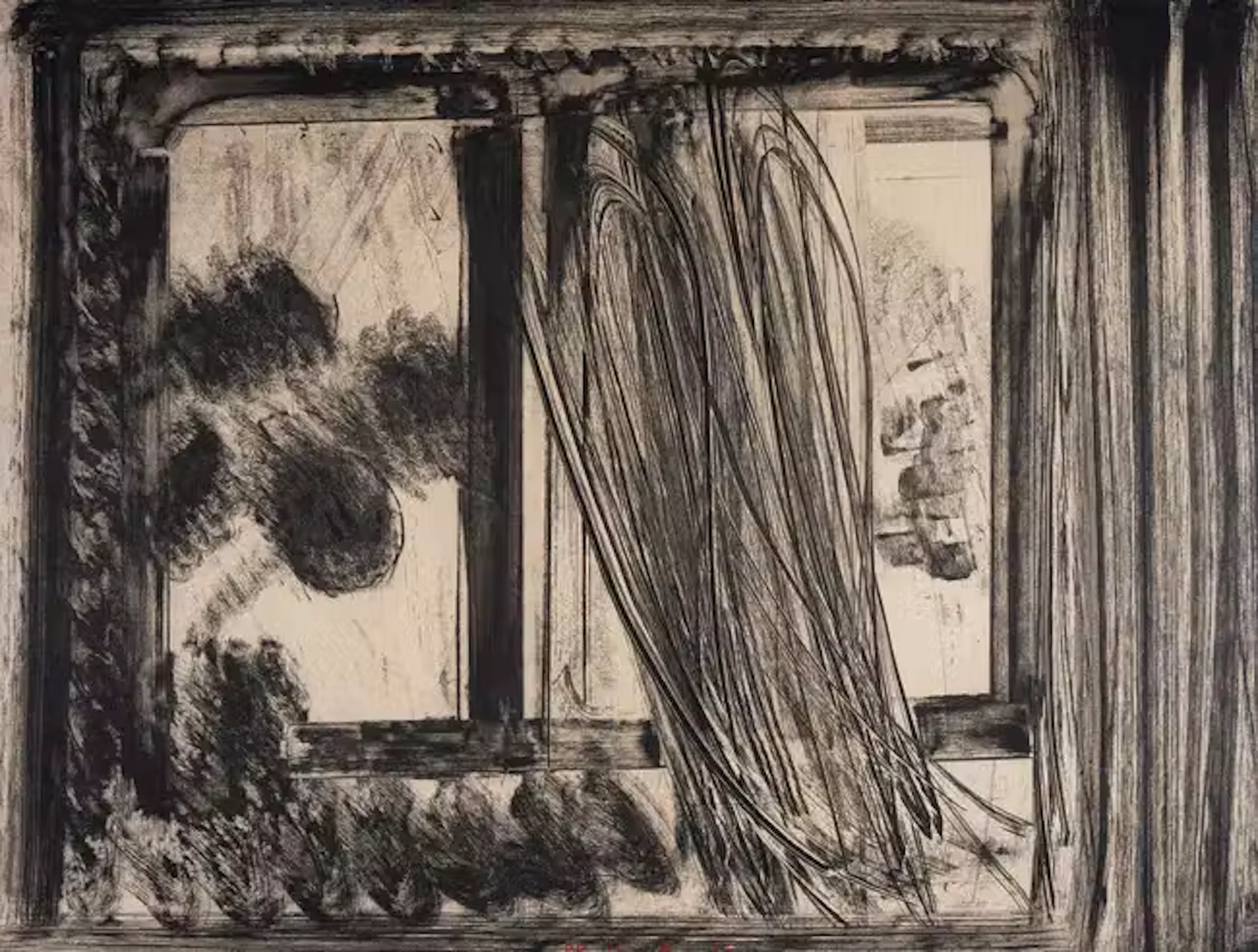 Howard Hodgkin (1932-2017) Late Afternoon in the Museum of Modern