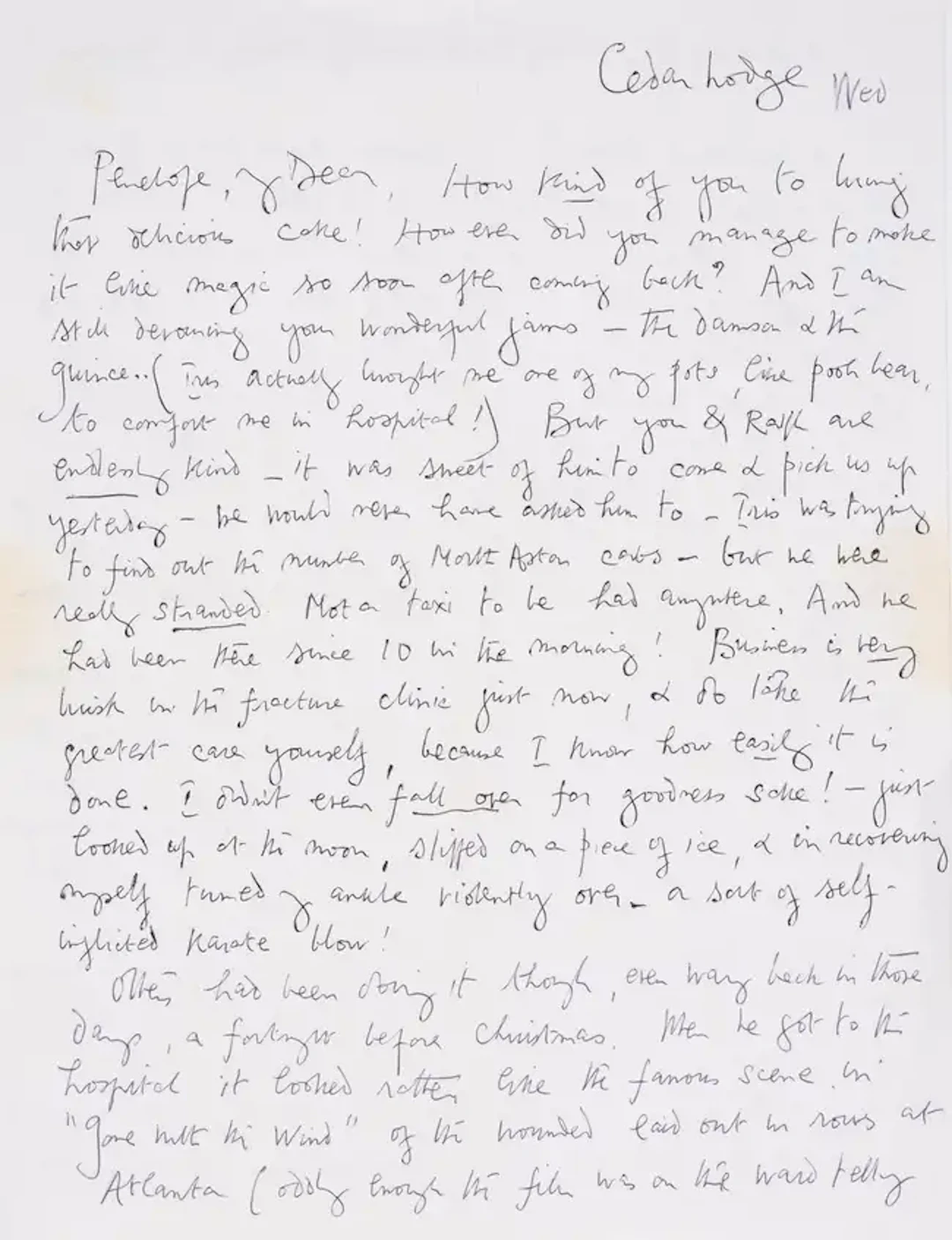 Bayley (John Oliver, husband of Iris Murdoch) 10 Autograph Letters