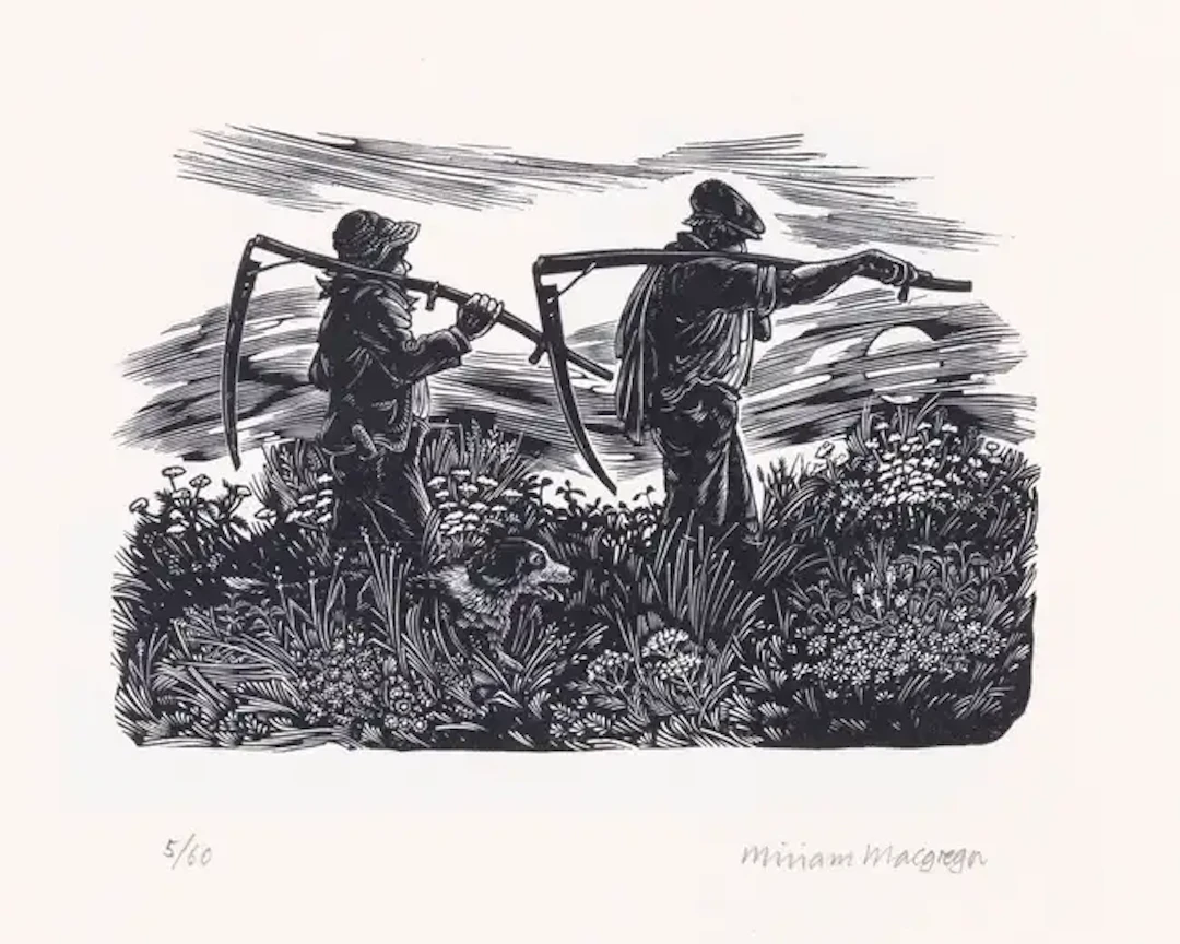 Whittington Press.- Mawdesley (Bruce) and Miriam Macgregor, artist.