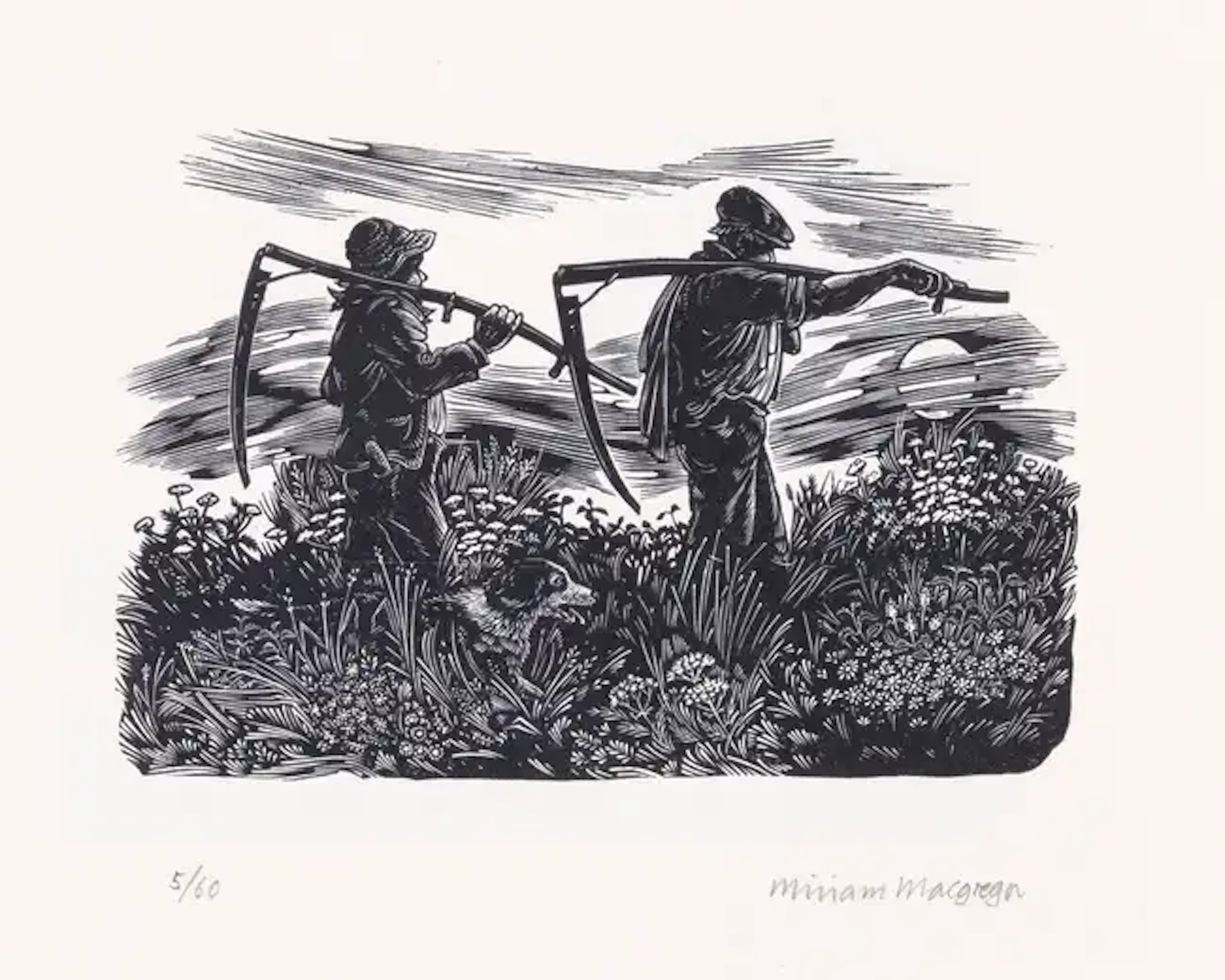 Whittington Press.- Mawdesley (Bruce) and Miriam Macgregor, artist.