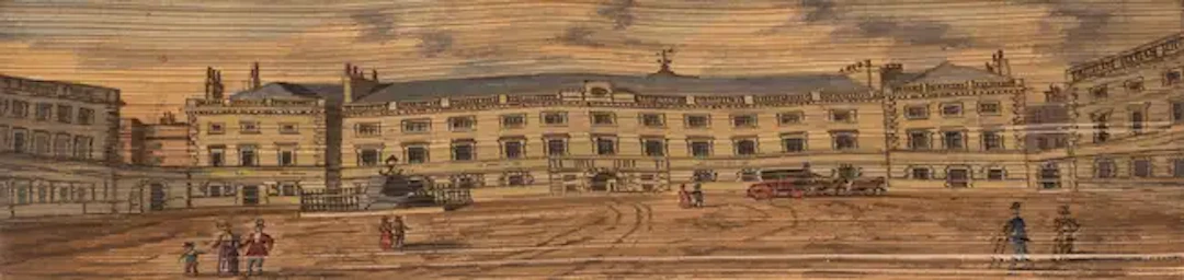 Fore-Edge painting.- Ireland (John) Hogarth Illustrated, 2 vol., second