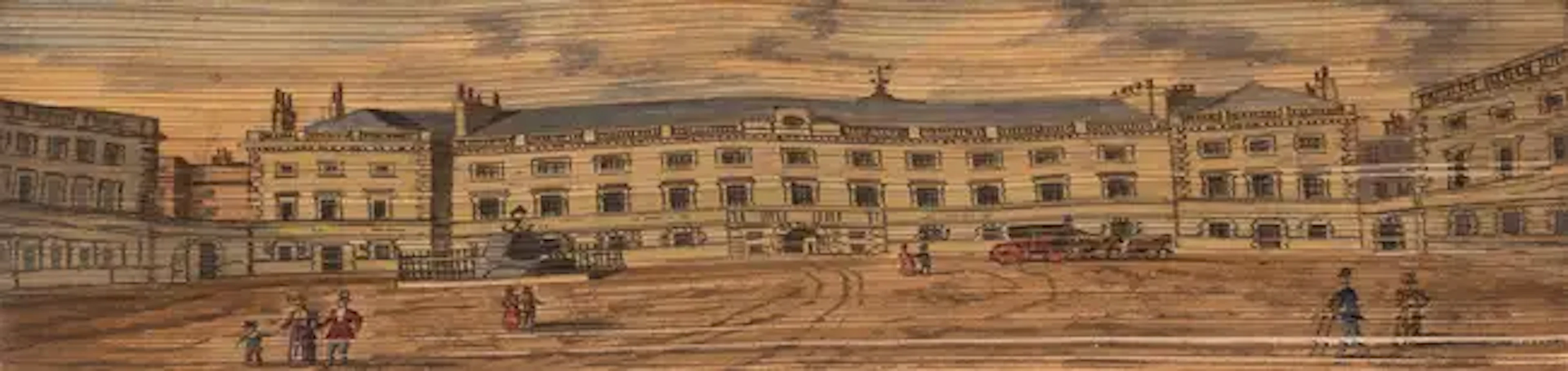 Fore-Edge painting.- Ireland (John) Hogarth Illustrated, 2 vol., second