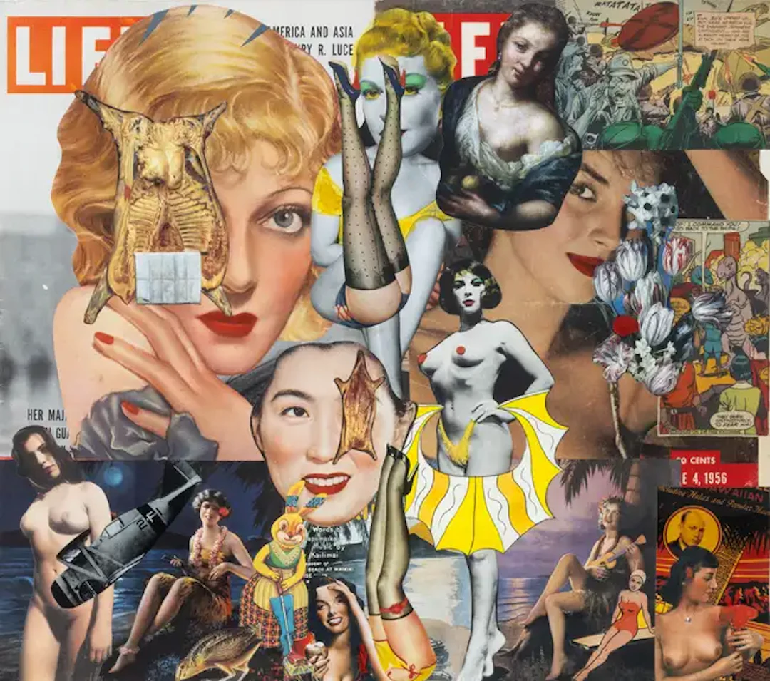 Keiichi Tanaami (1936-2024) Collage Book9_12