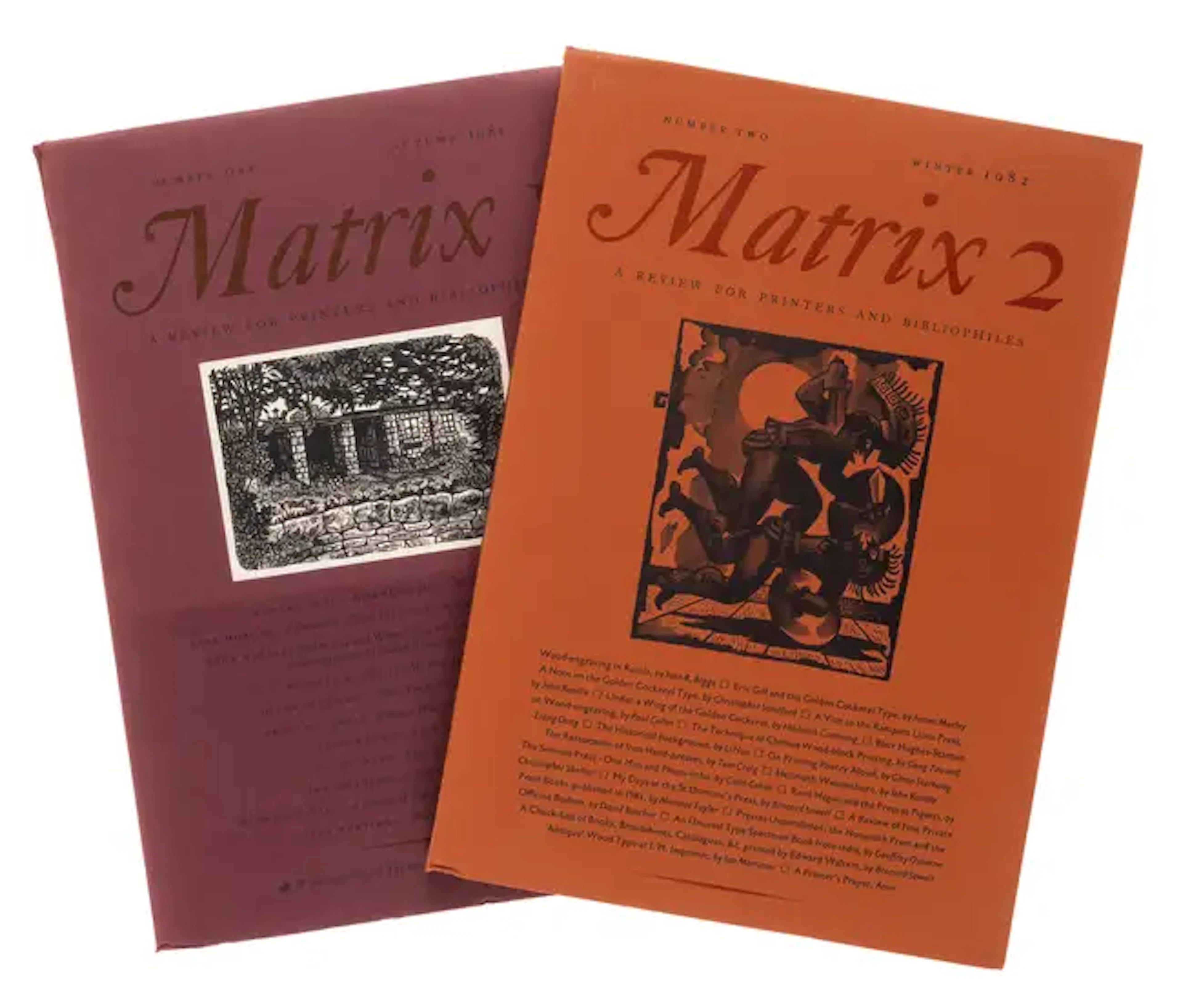 Whittington Press.- Randle (John) Matrix: A Review for Printers and