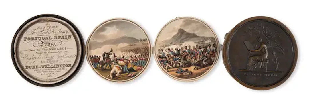 Wellington (Duke of).- Orme (Edward) The Battles of the British Army