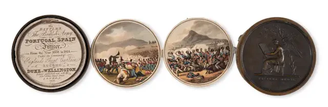 Wellington (Duke of).- Orme (Edward) The Battles of the British Army