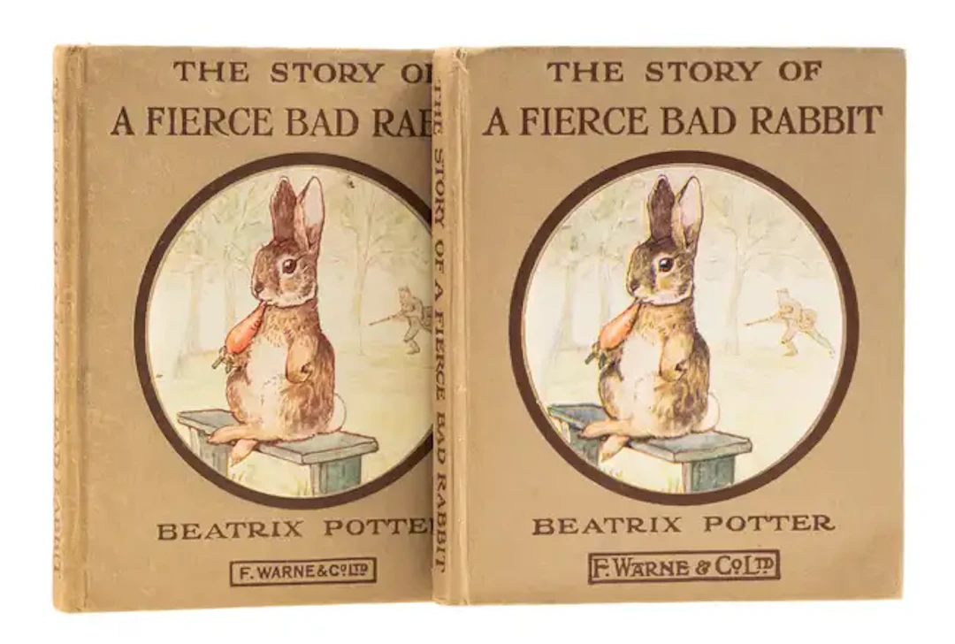 Potter (Beatrix) The Story of a Fierce Bad Rabbit, first edition in