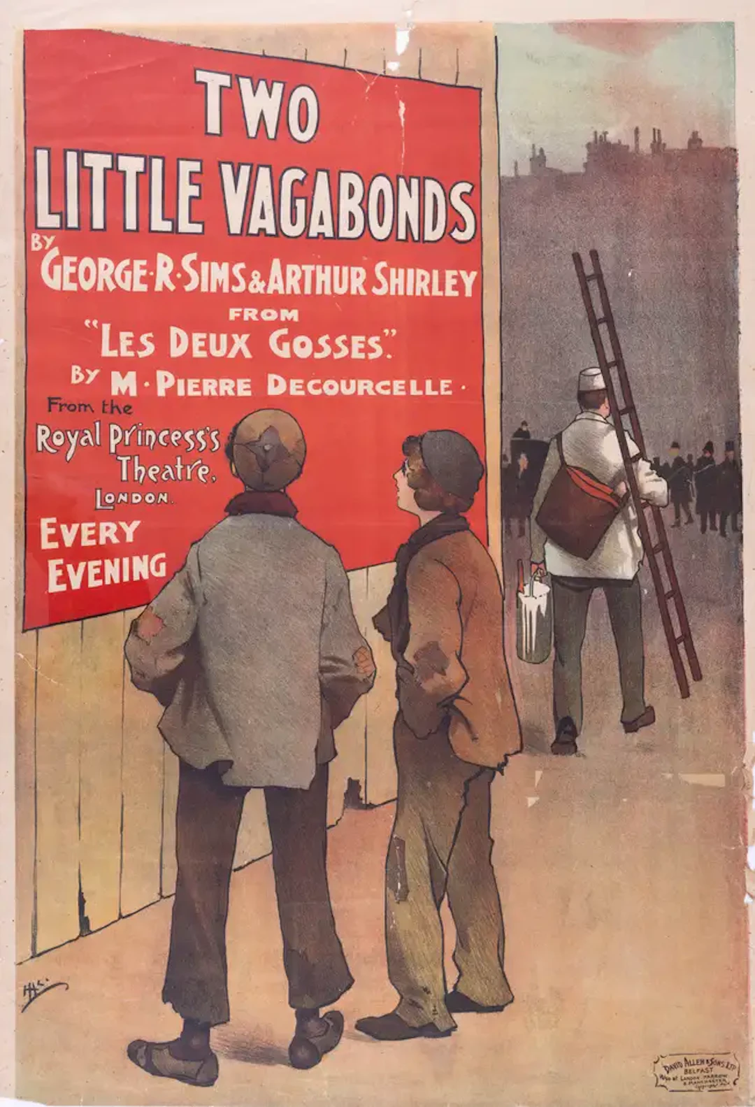 Theatre.- Hassall (John) Two Little Vagabonds, from “Les Deux Gosses”