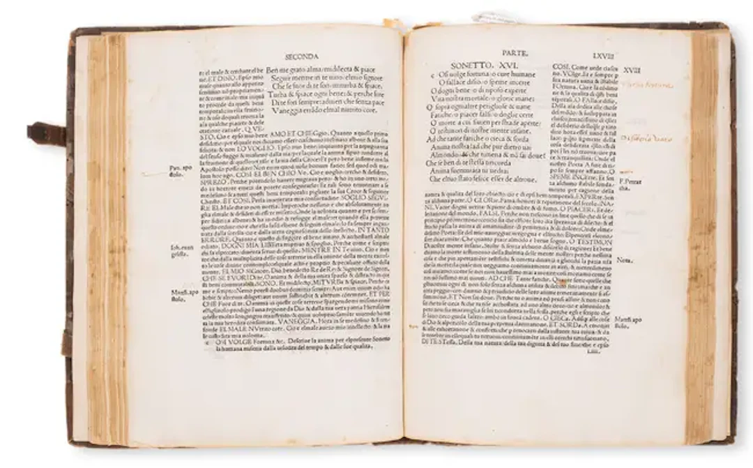 Bonfire of Vanities.- Benivieni (Girolamo) Canzoni e sonetti dell’amore